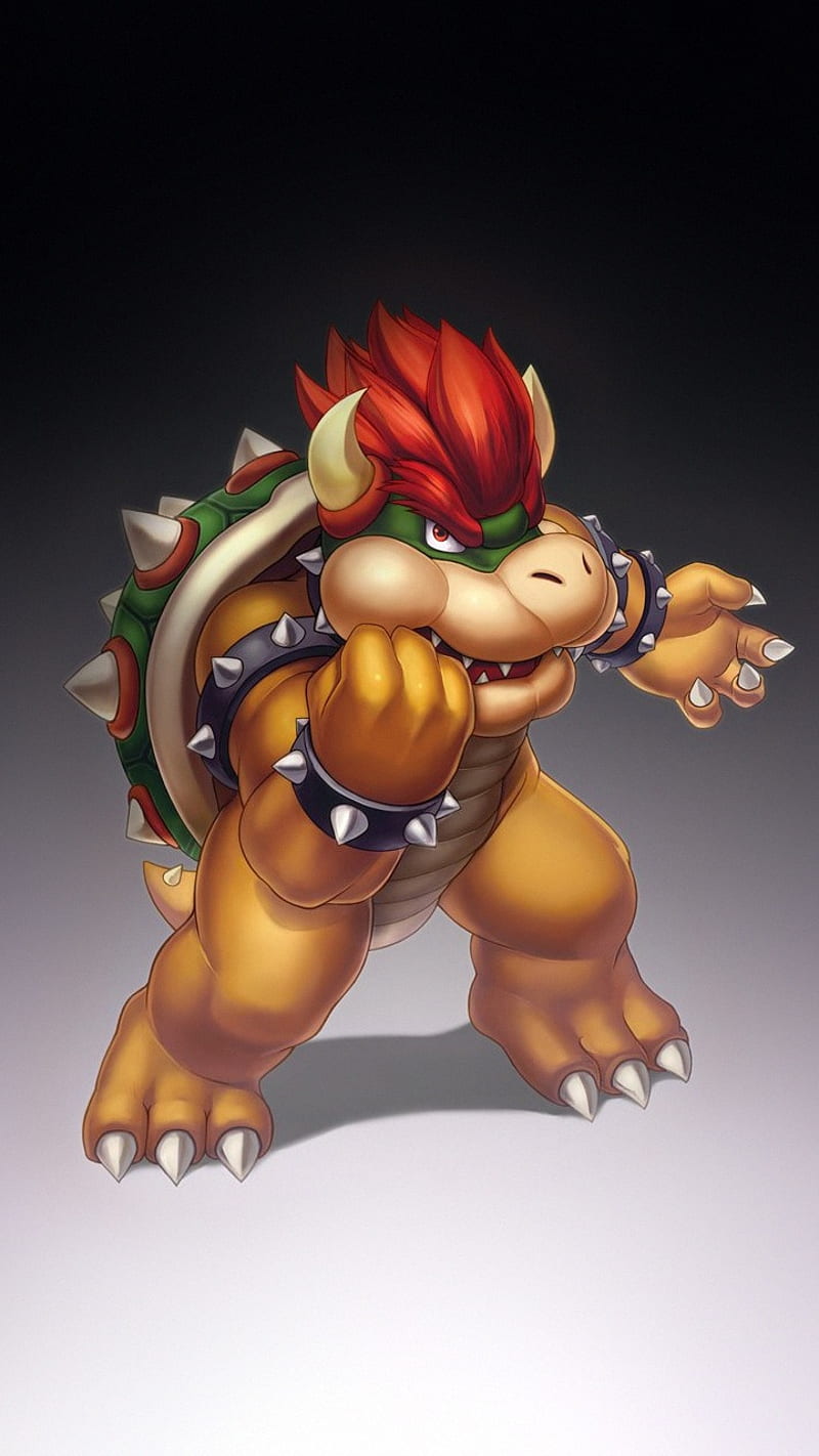 800x1422 Bowser, super mario, HD phone wallpaper