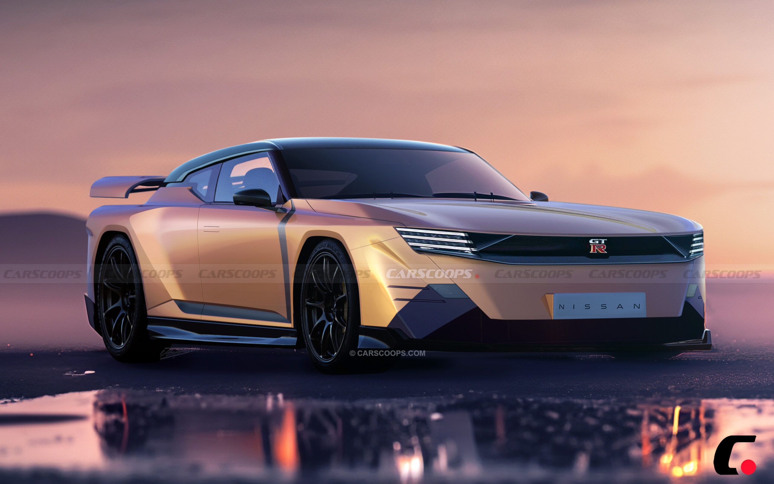 2560x1600 Nissan GT R: An Electrifyingly Brutalist Future For The R36