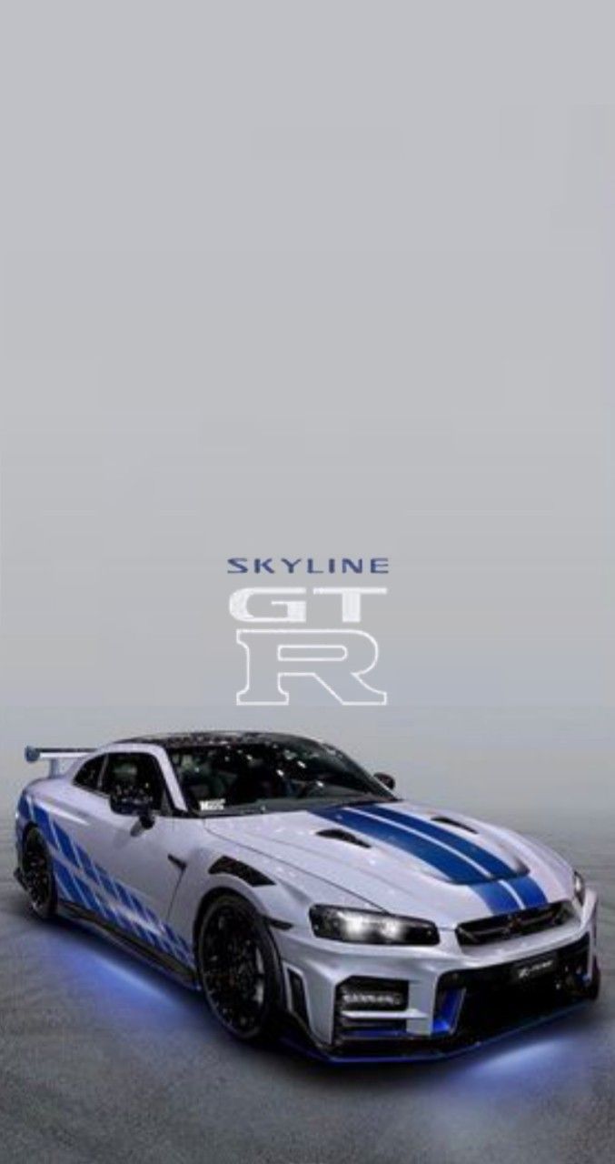 677x1280 Skyline GTR: Classic Japanese Car with Super Car Performance