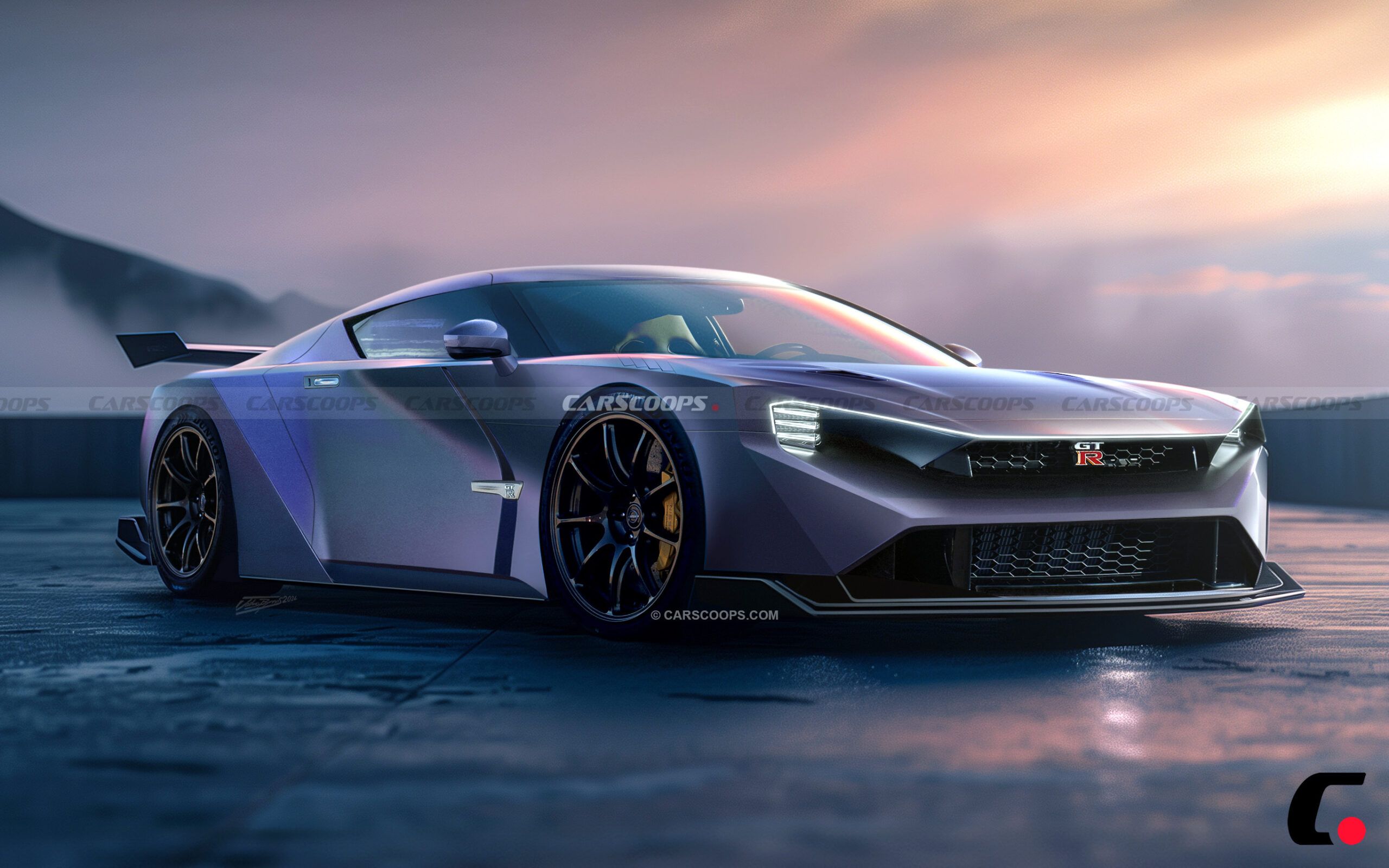 2560x1600 Nissan GT R: An Electrifyingly Brutalist Future For The R36