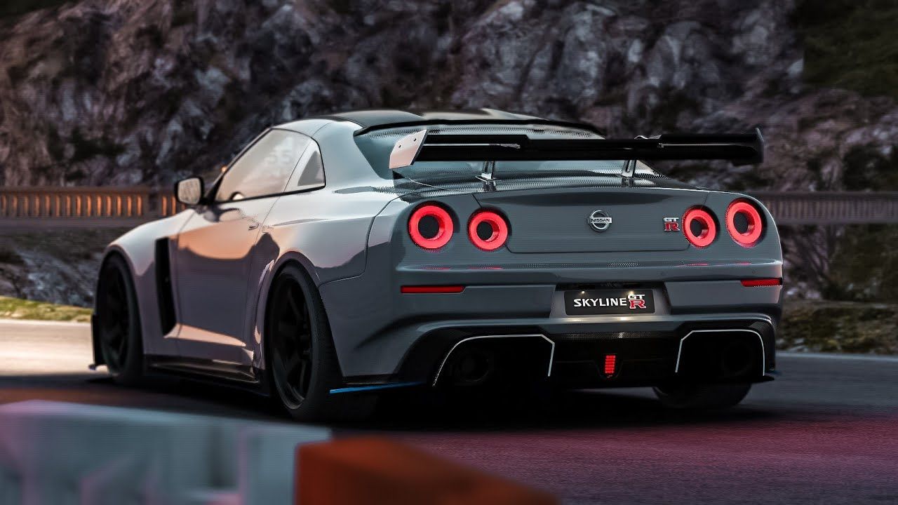 1280x720 Nissan R36 GT R Skyline Concept (4K)