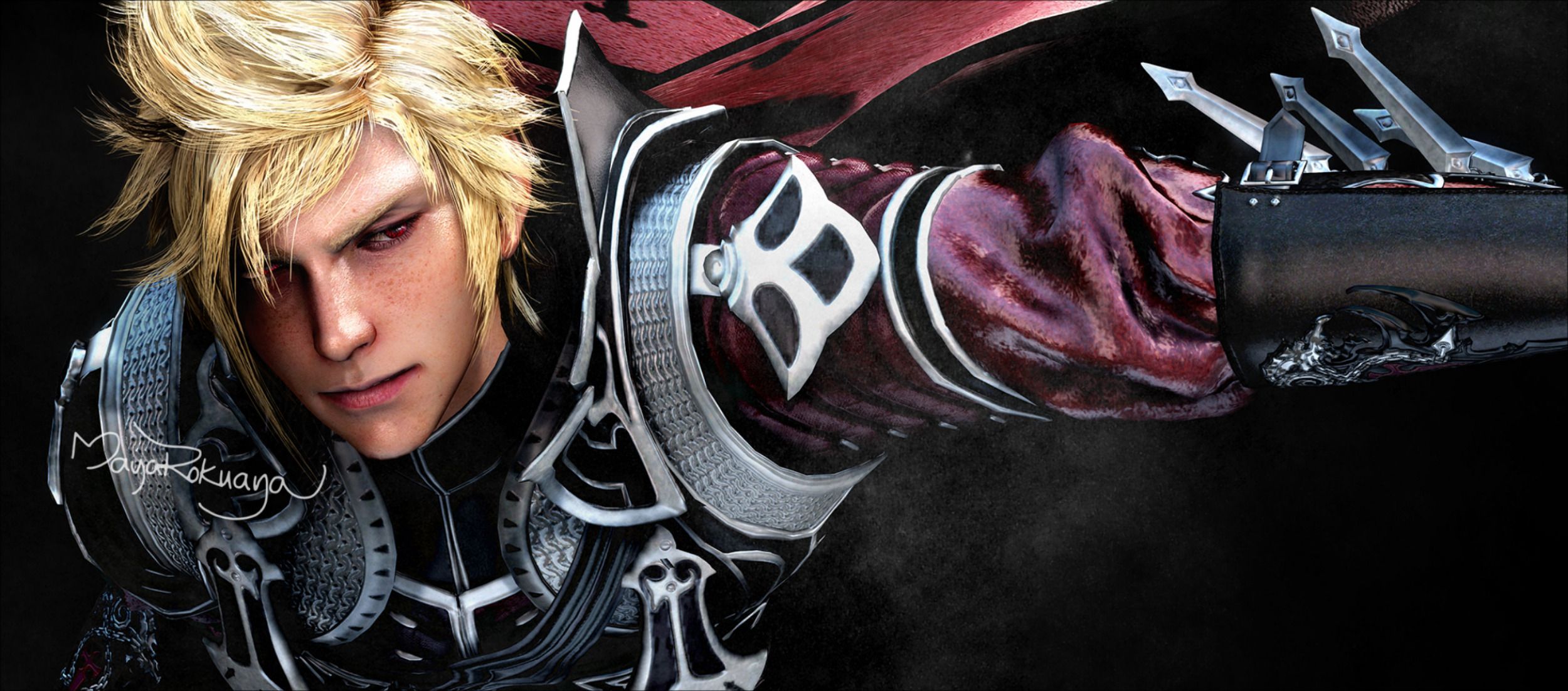 2500x1103 Prompto Argentum Wallpaper