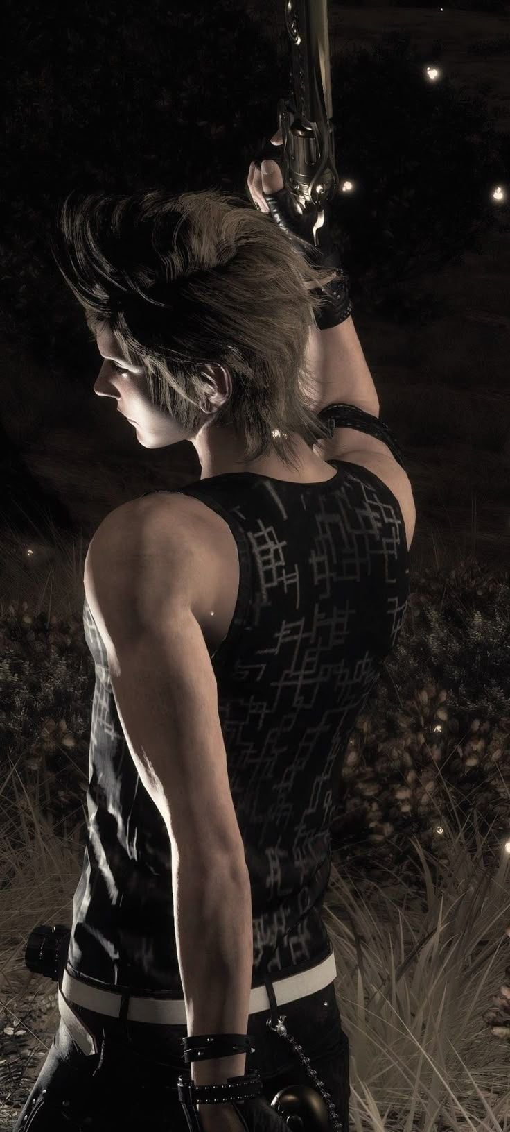736x1631 Prompto from the back is everything else