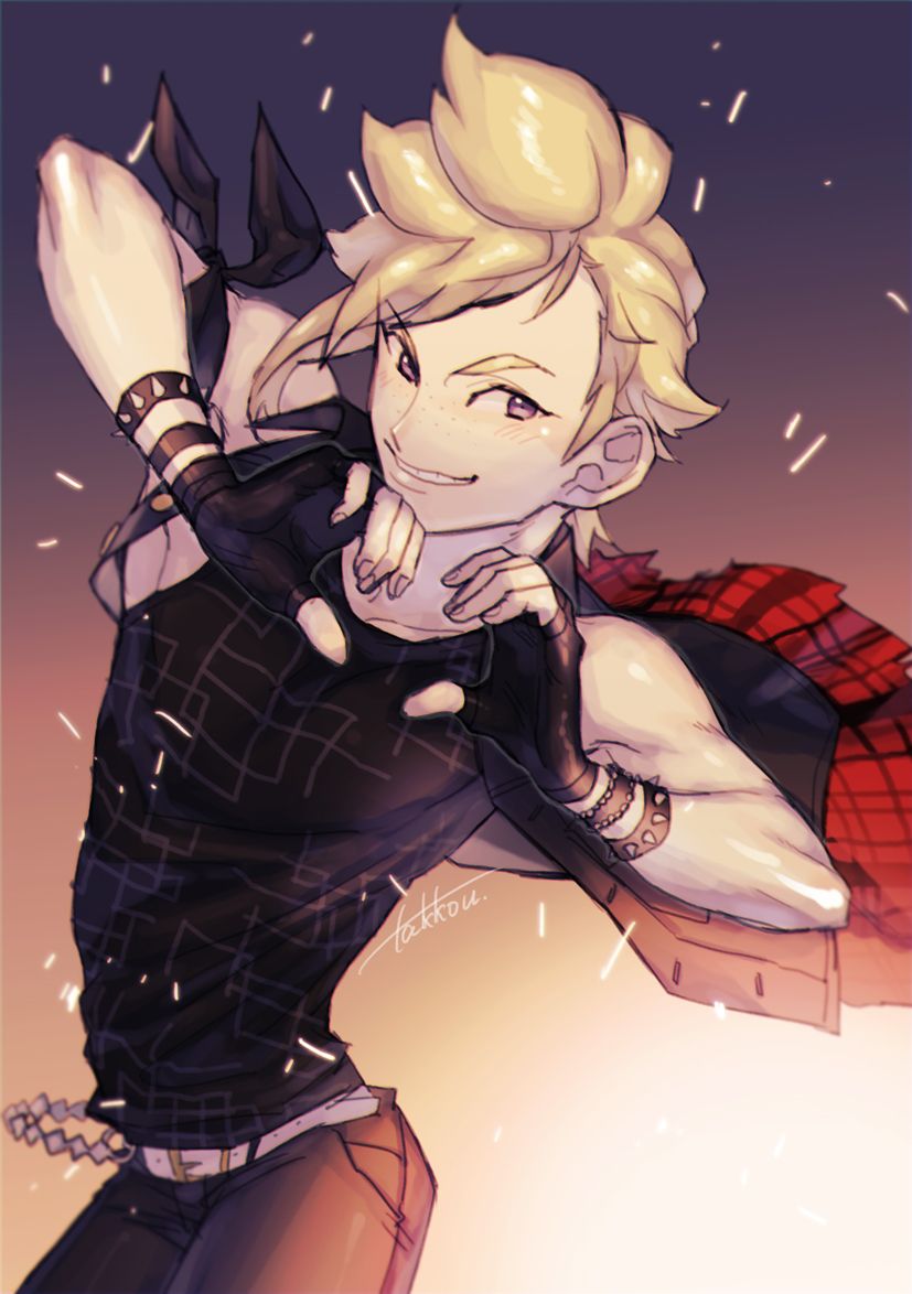 827x1174 Prompto Argentum Fantasy XV. Anime Image Board
