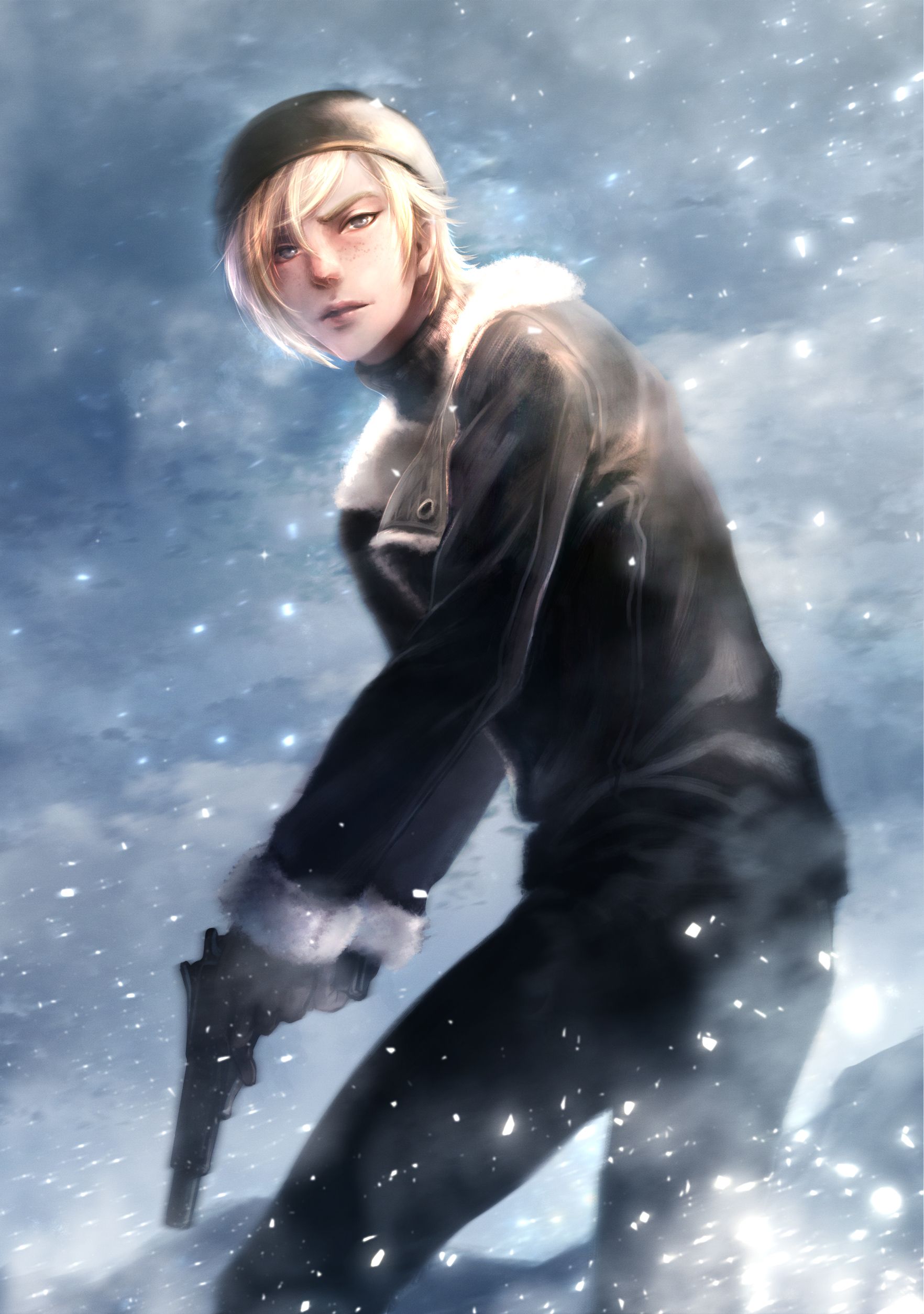 1764x2508 Prompto Argentum Fantasy XV Anime Image Board