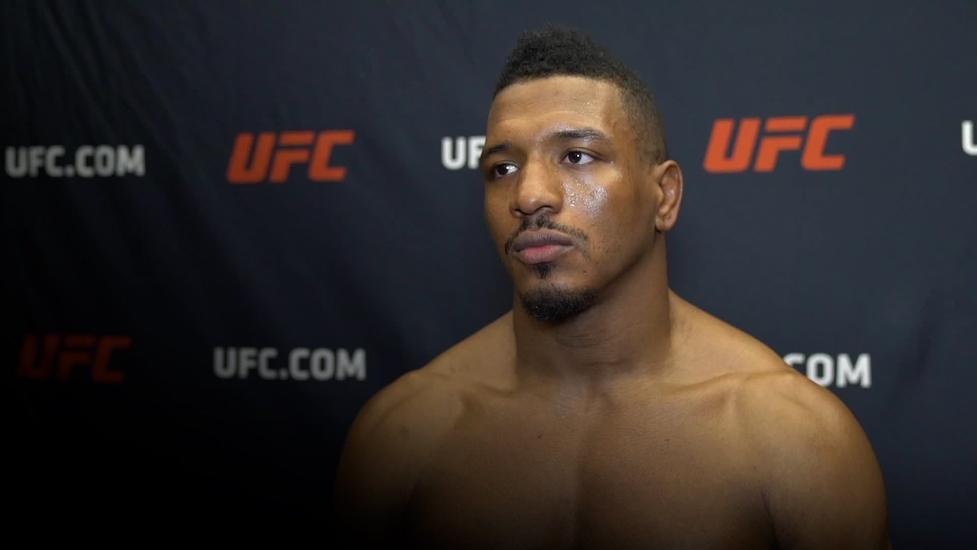 1920x1080 Alonzo Menifield Post Fight Interview. UFC 260: Miocic Vs Ngannou 2