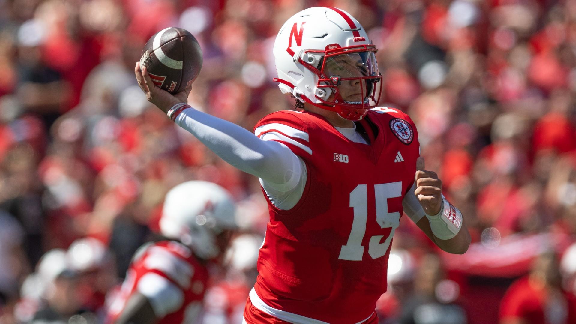 1920x1080 College football analyst shares key step Nebraska QB Dylan Raiola must take to become elite in Big Ten in 2025