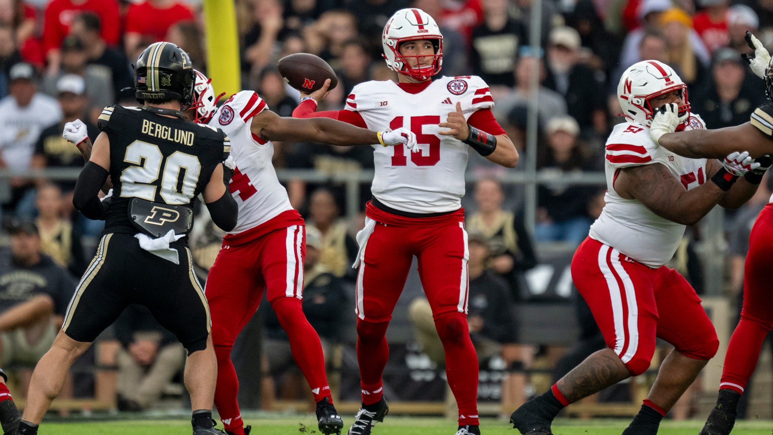 2560x1440 Raiola helps Nebraska pull away from Purdue