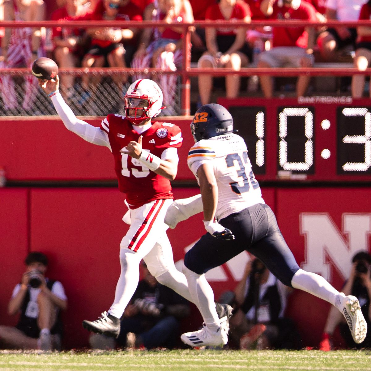 1200x1200 Raiola Named Big Ten Freshman of the Week of Nebraska Athletics Website