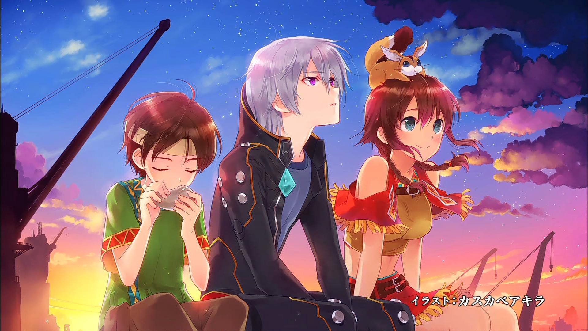 1920x1080 Gargantia Anime Sunset Wallpaper HDx1080