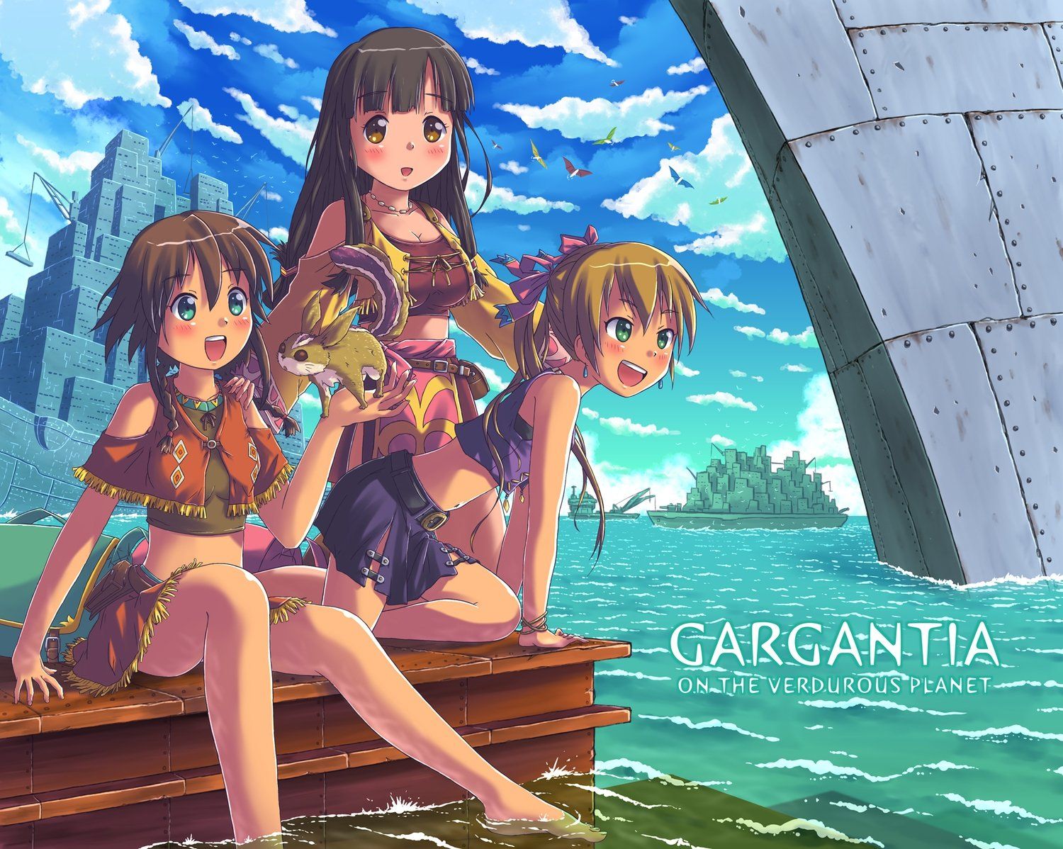 1500x1198 Download Gargantia On The Verdurous Planet Anime Suisei No Gargantia Wallpaperx1198