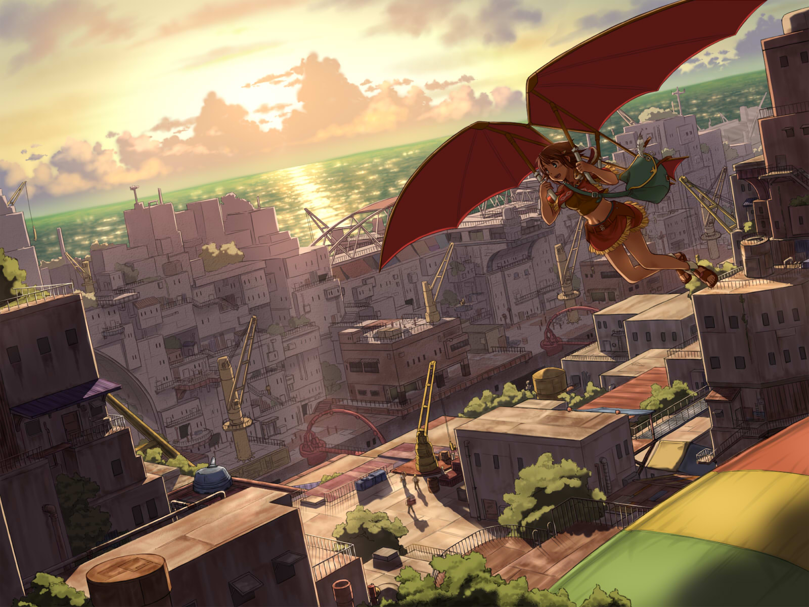1600x1200 Amy Suisei No Gargantia Wallpaper Verdurous Planet Flying. Wrong Every Time