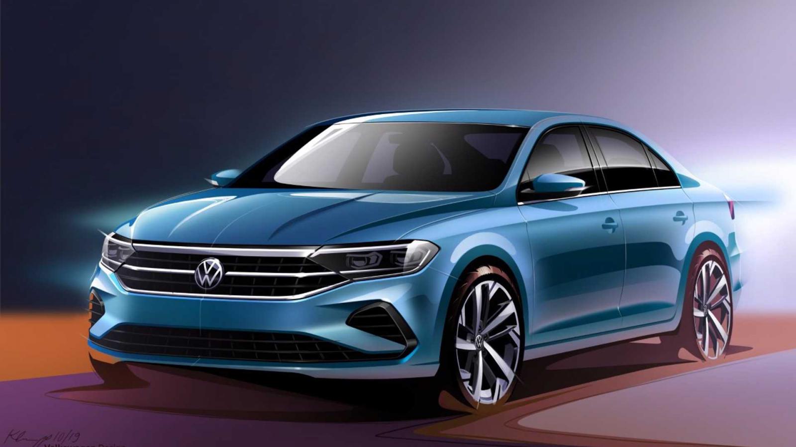 1600x900 VW previews new Polo sedan