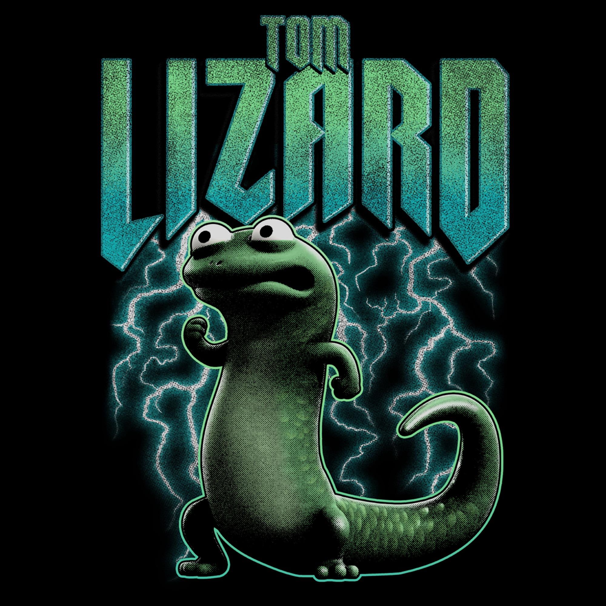 2000x2000 Mens Hoppers Tom Lizard Electrifying Pose T Shirt