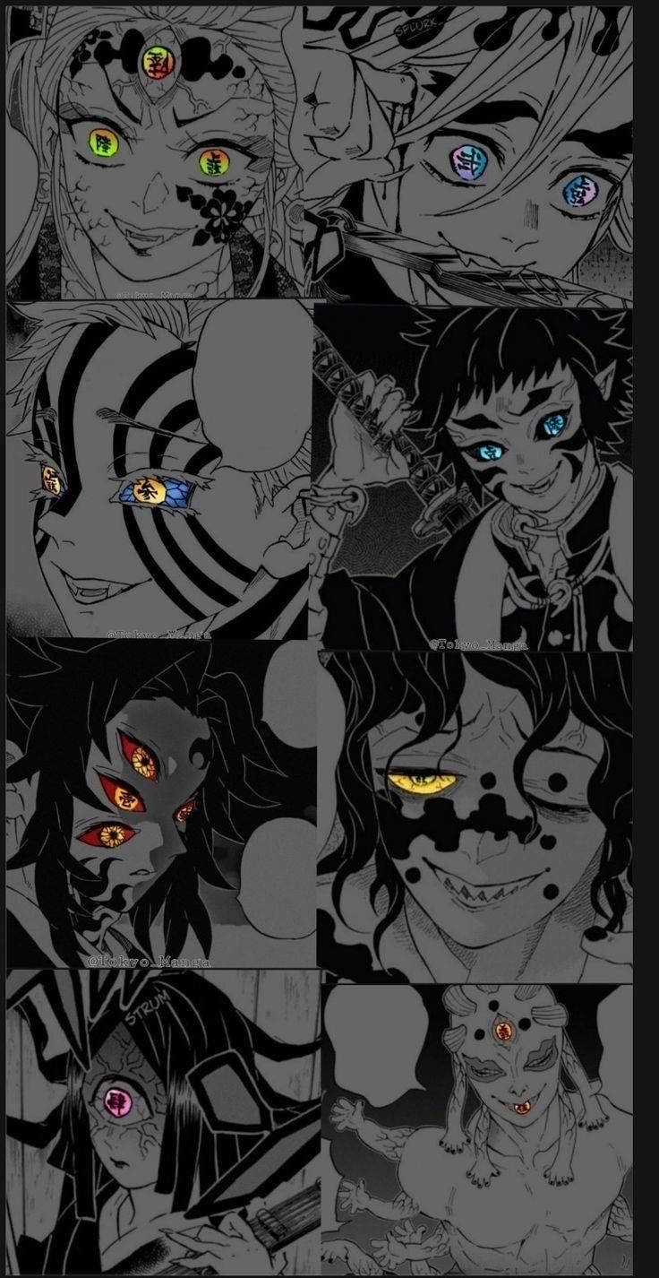 736x1426 Demon slayer upper moons. Kny upper moons, Upper moons wallpaper, Wallpaper demons