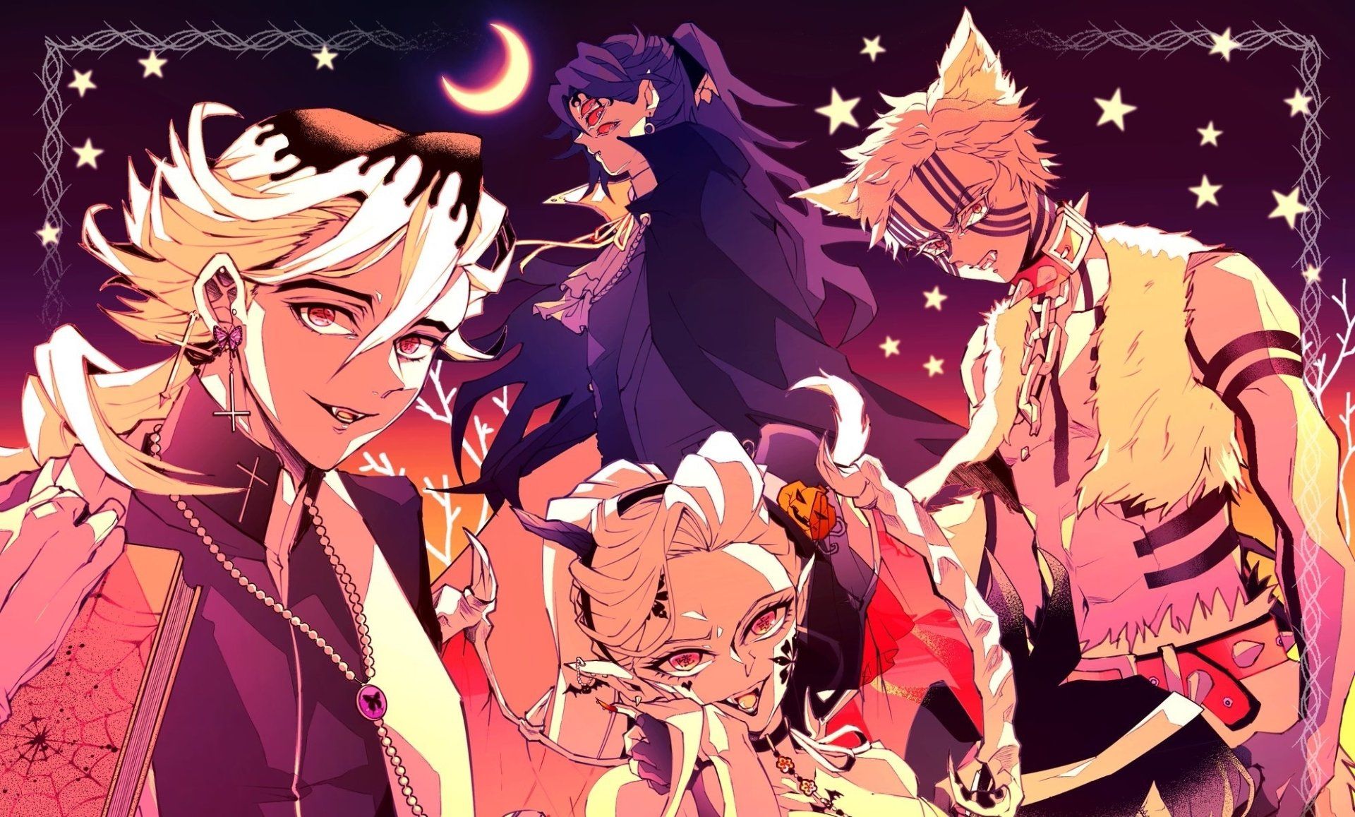 1920x1157 Demon Slayer: Upper Moon Quartet