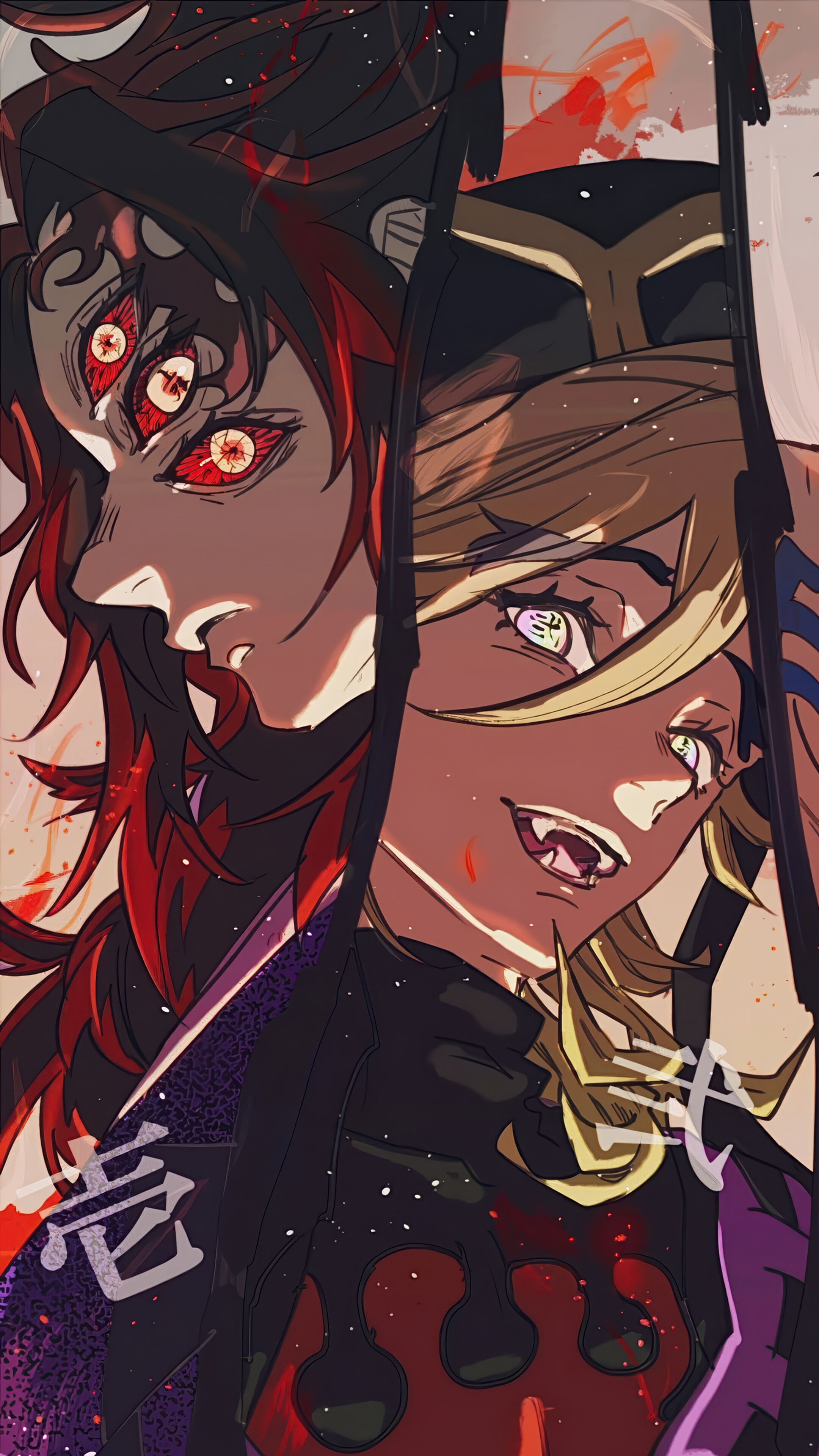 2160x3840 Demon Slayer Upper Rank Demon Members 4K Wallpaper iPhone HD Phone