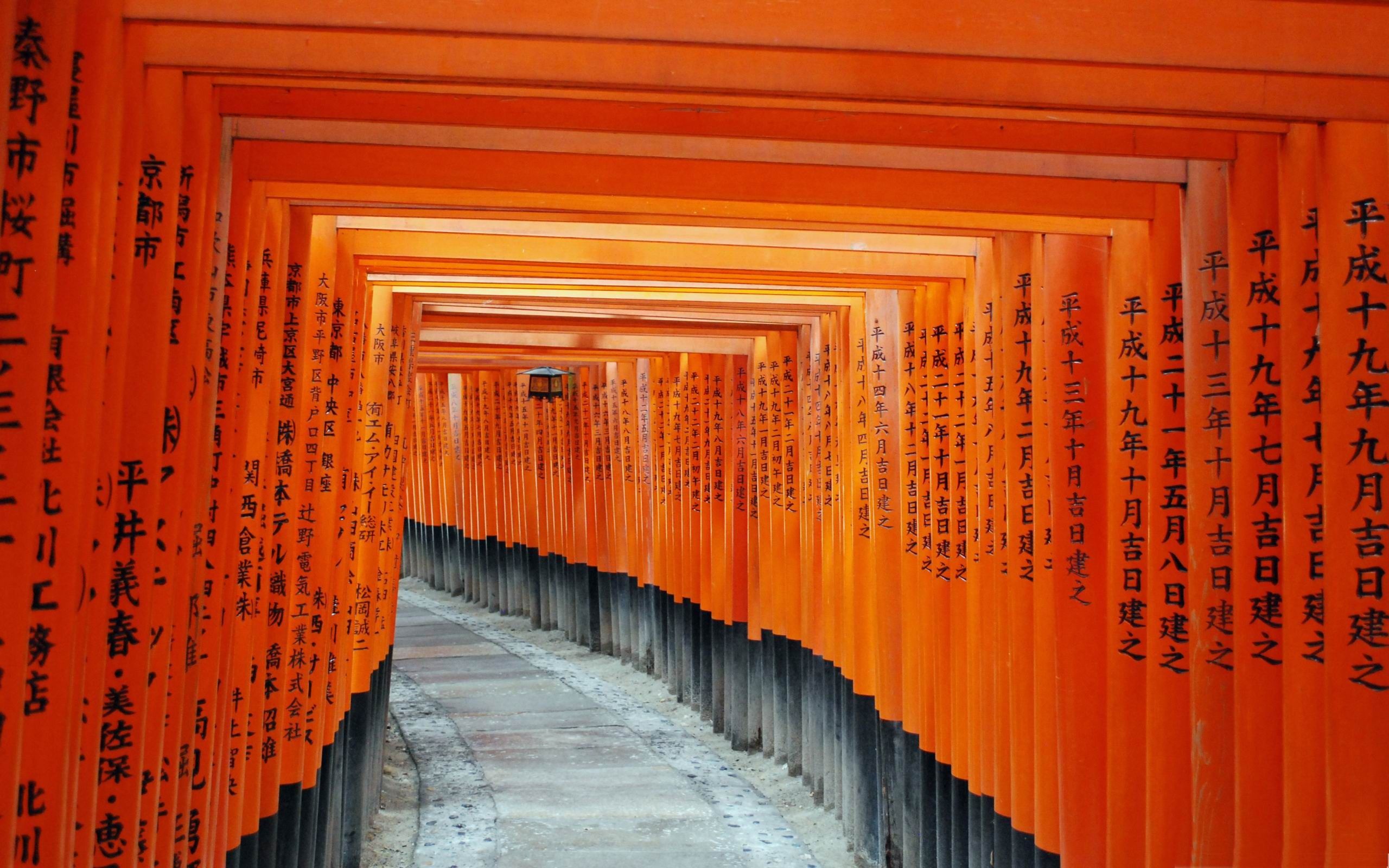 2560x1600 Fushimi Inari Taisha Kyoto Japan City Landscape Wallpaper