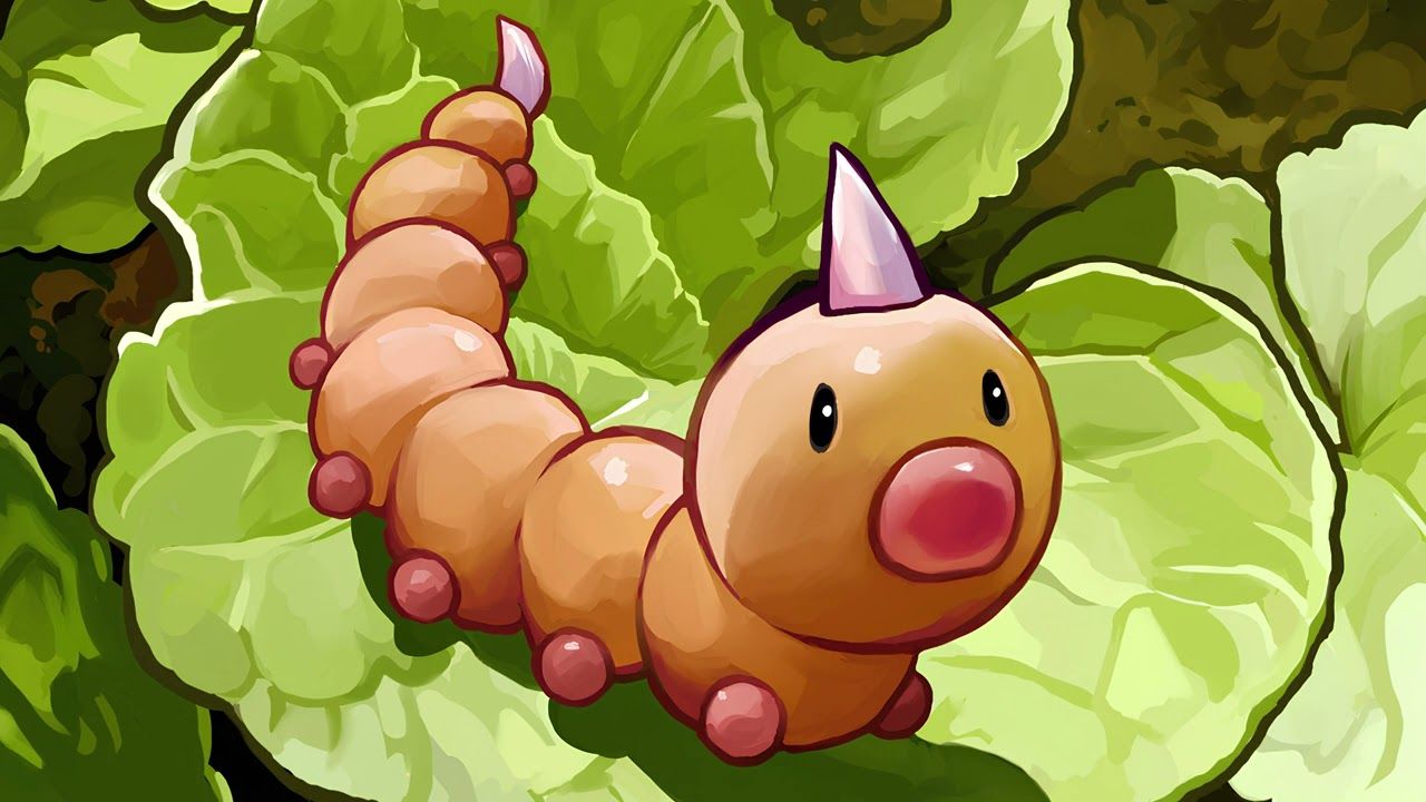1280x720 Pokémon Needle in the Leaves (Weedle's Song)