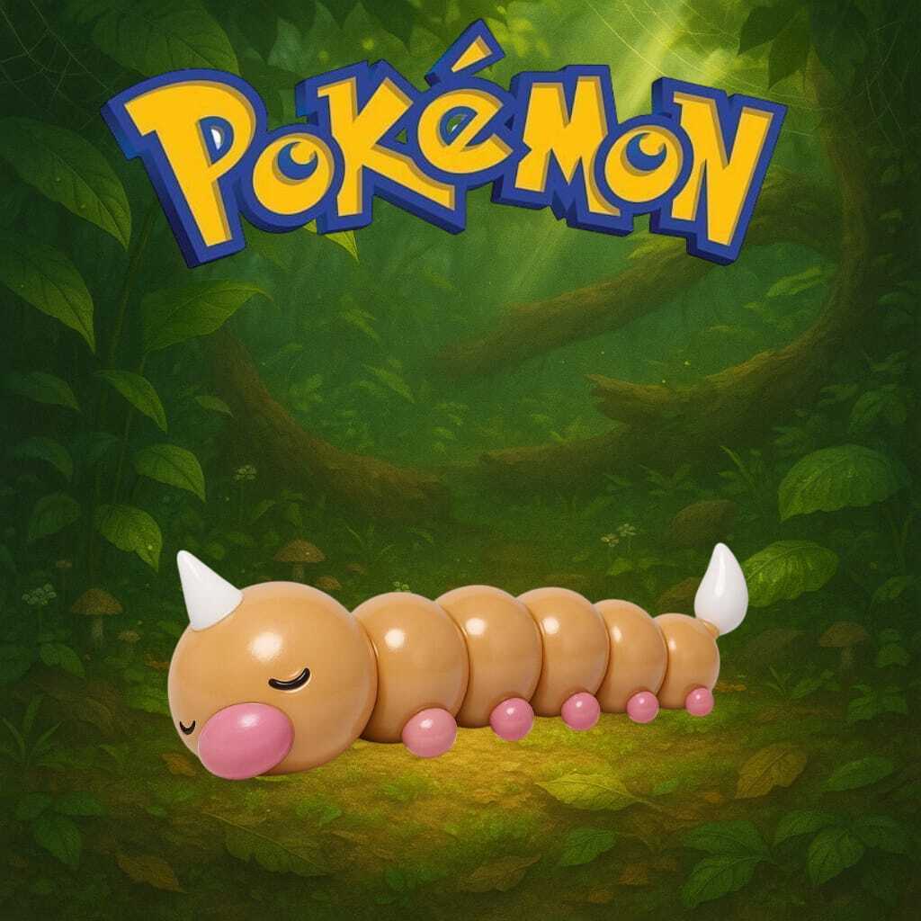 1024x1024 pokemon weedle sleep
