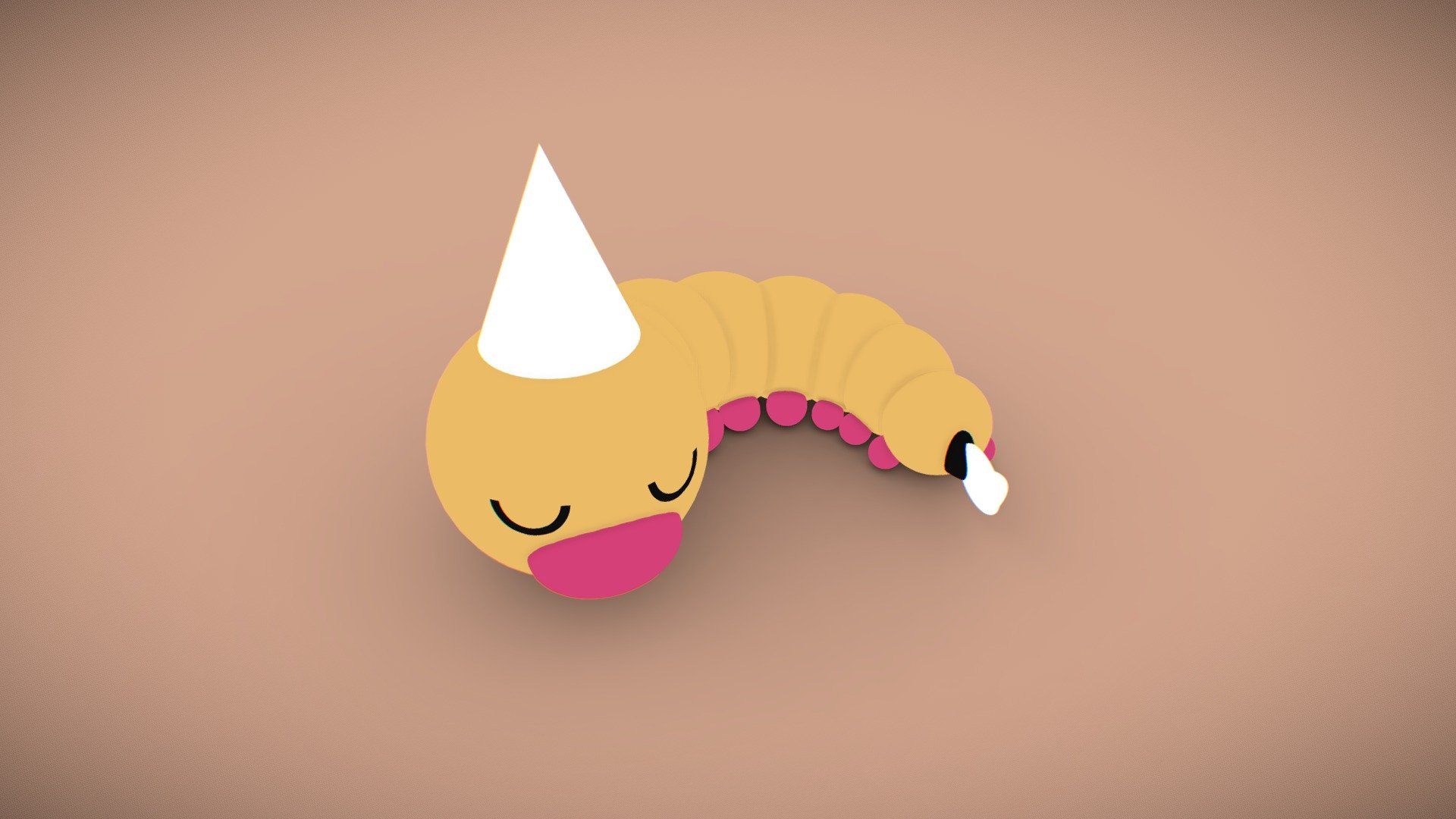 1920x1080 Sleeping Weedle Free 3D model by Squirmy Worm [7781e2b]