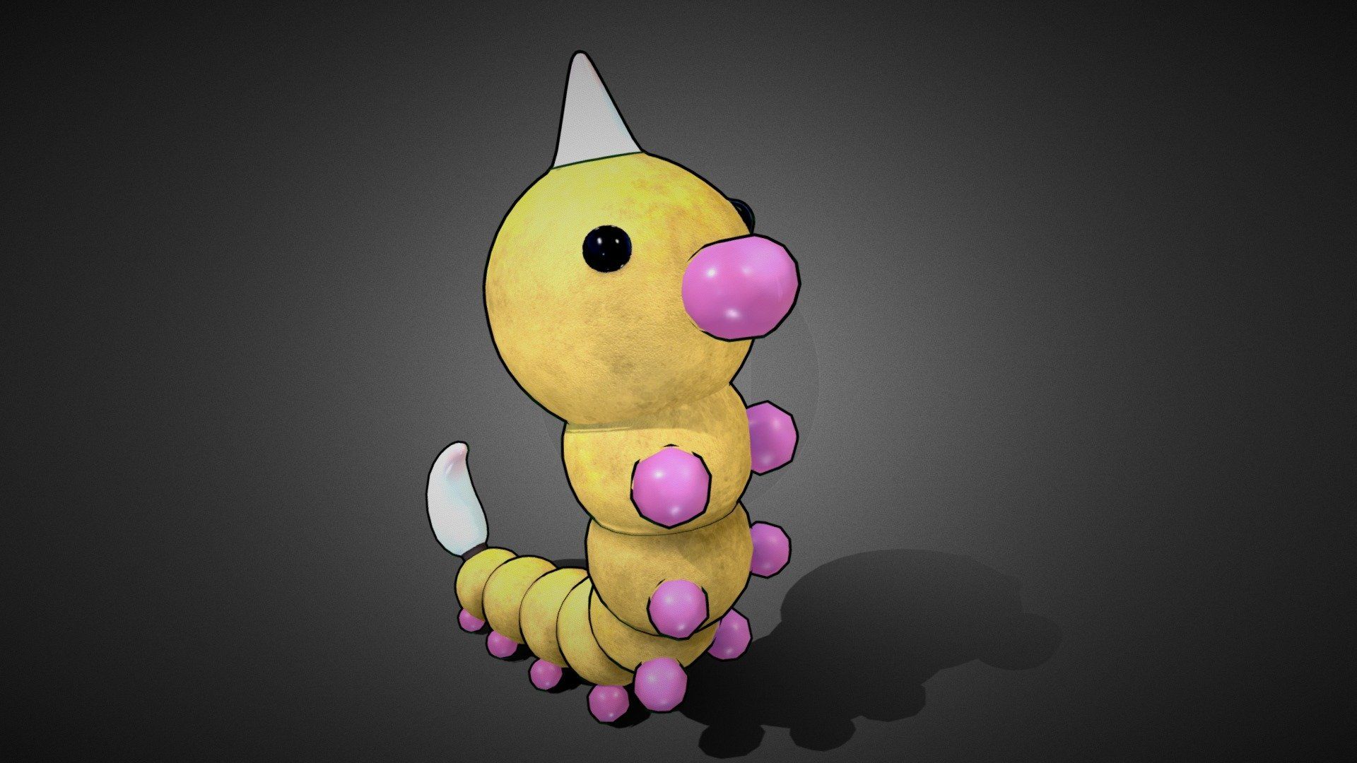 1920x1080 Weedle Free 3D model by fanaya2001 [59a9758]