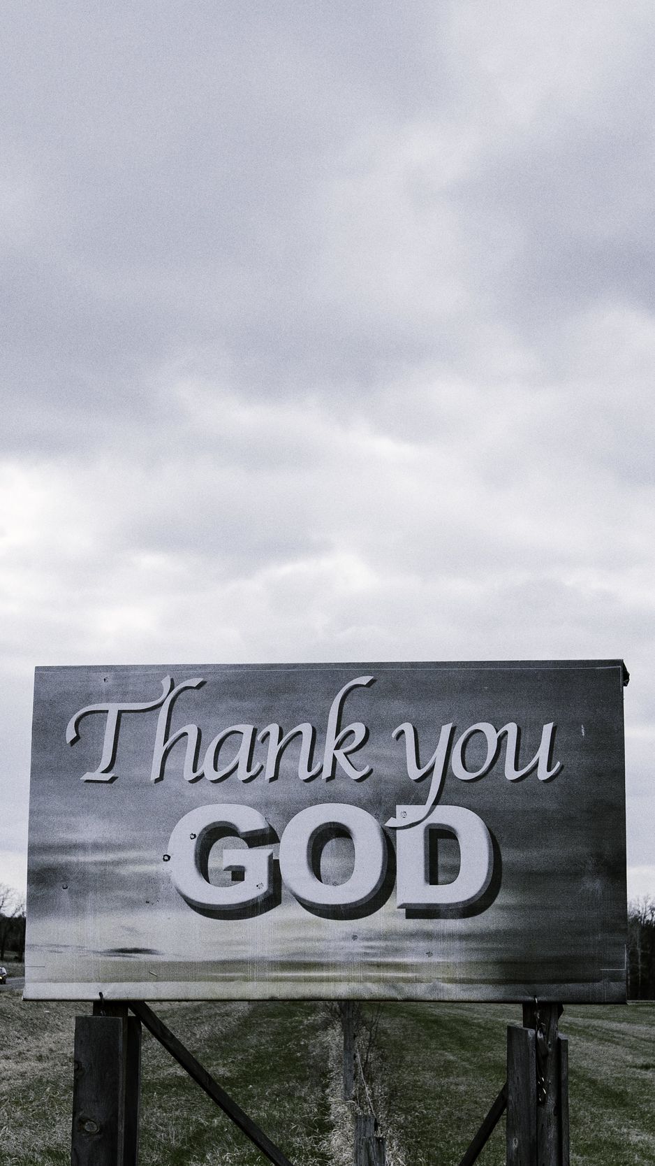 938x1668 Download Wallpaper 938x1668 Sign, Gratitude, God, Inscription, Phrase, Words Iphone 8 7 6s 6 For Parallax HD Background