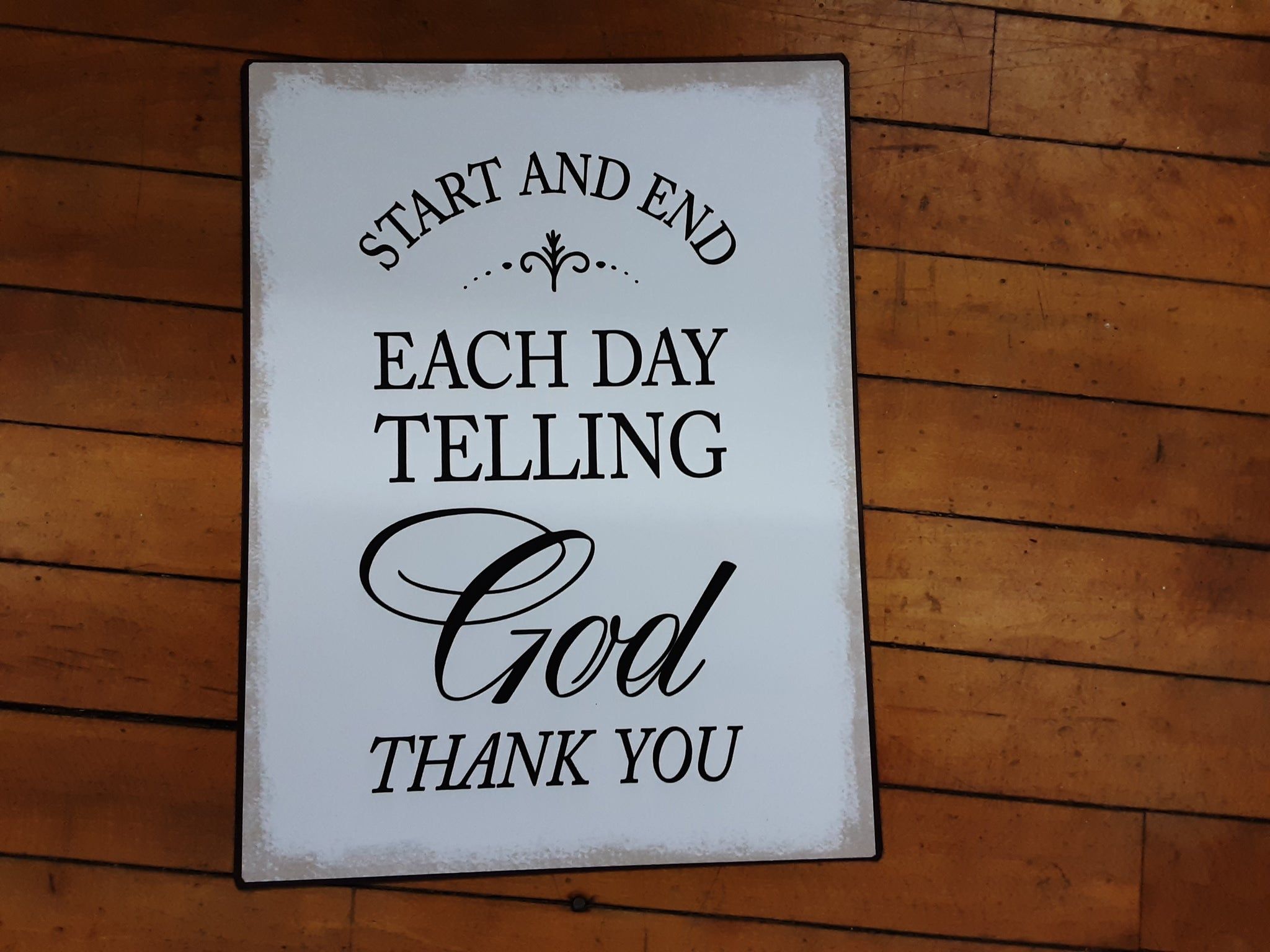 2048x1536 Thank God Metal Sign