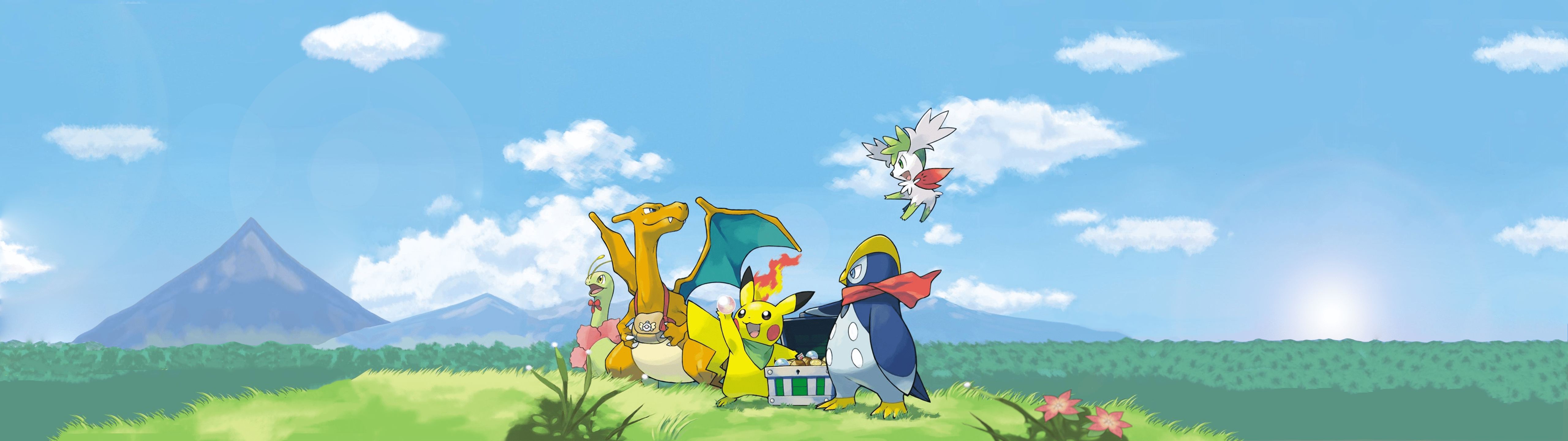 5120x1440 Pokémon Ultrawide Wallpaper