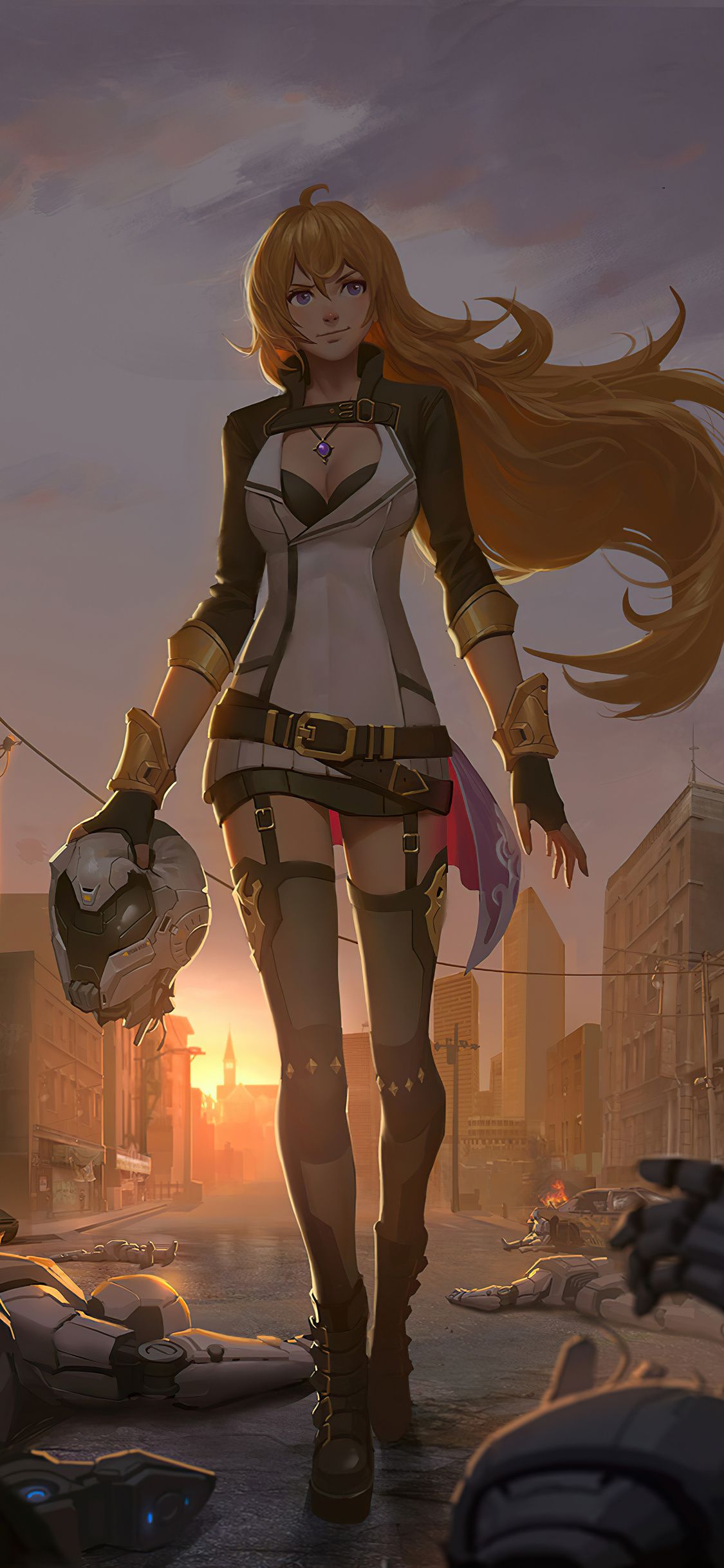 1125x2436 RWBY Wallpaper