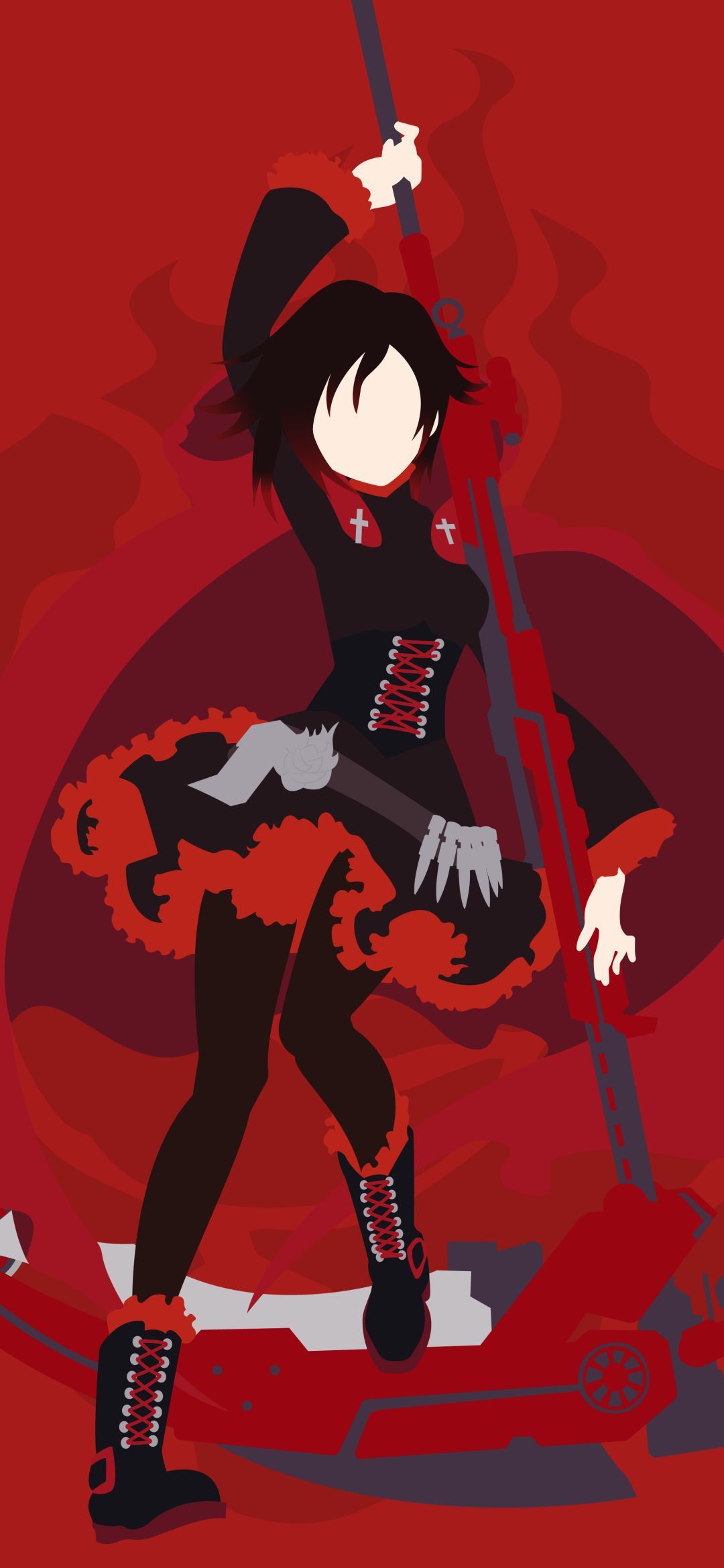 1080x2340 Phone wallpaper: Anime, Rwby, Ruby Rose (Rwby) 1332819