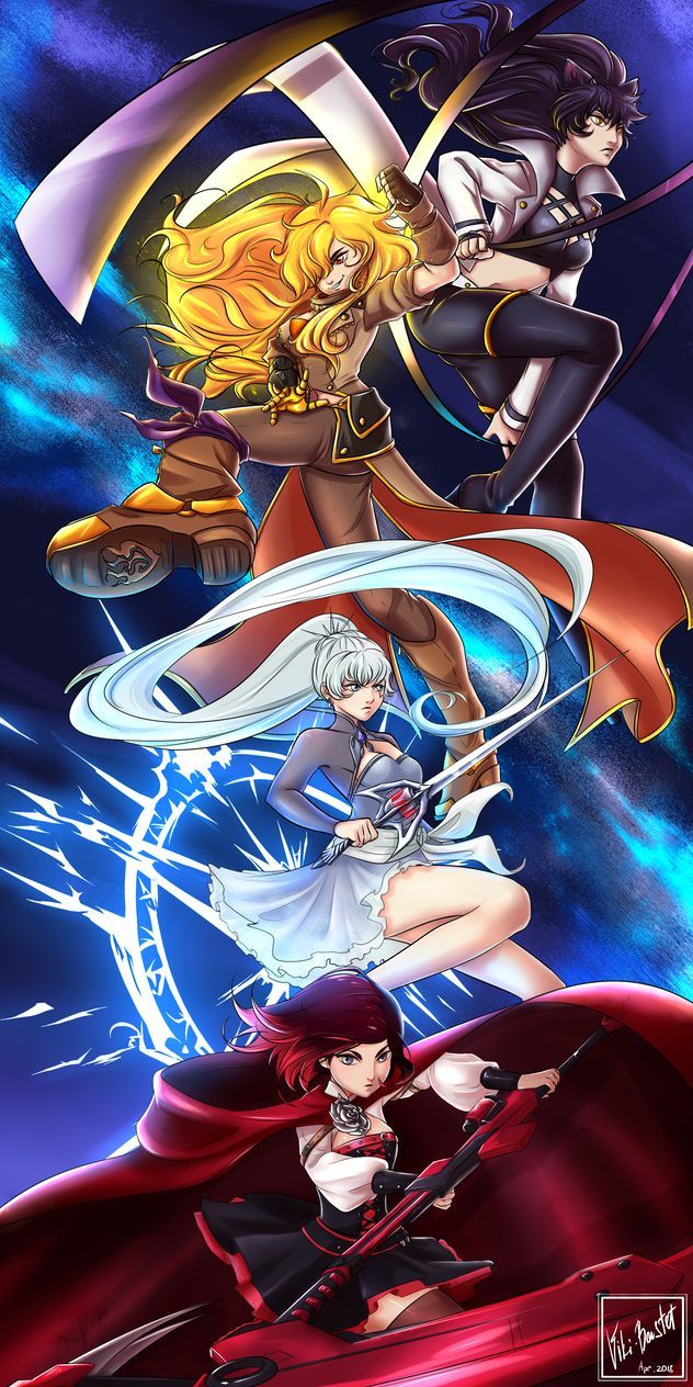 632x1264 Team rwby fanart. Team rwby art, Rwby phone wallpaper, Rwby fan art