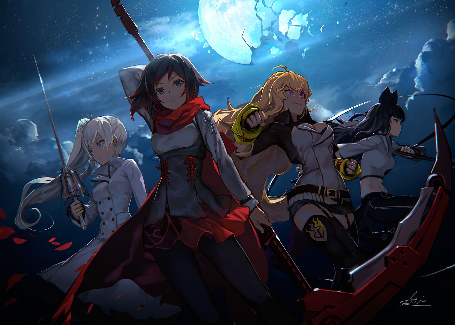 1920x1371 Rwby Phone Wallpaper: Free 4K & HD Downloads