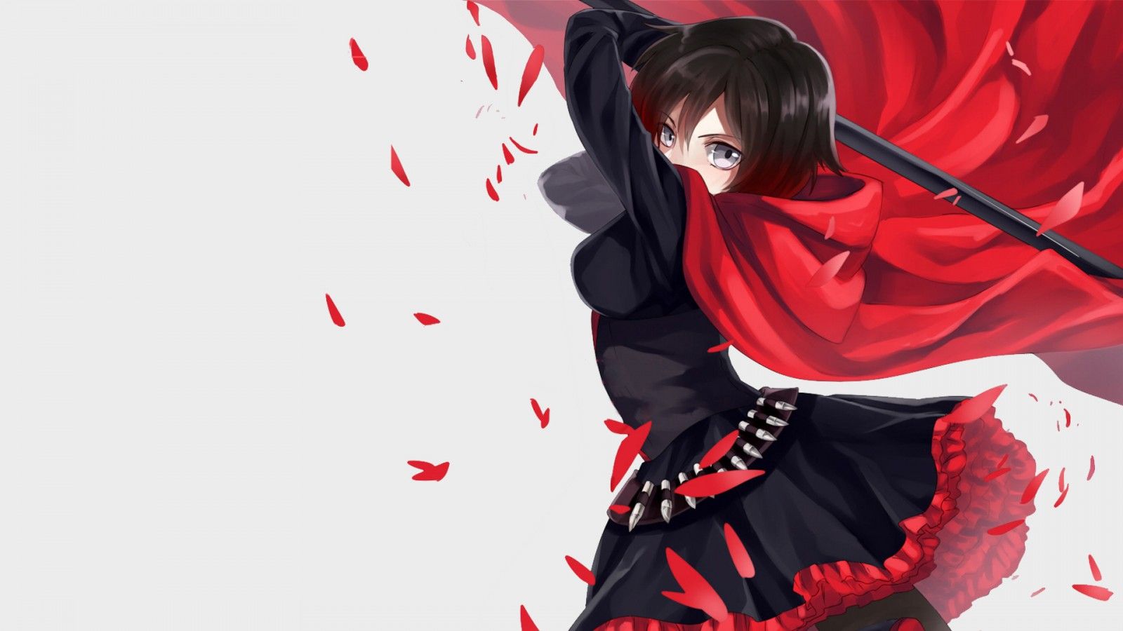 1600x900 Ruby Rose RWBY Wallpaper