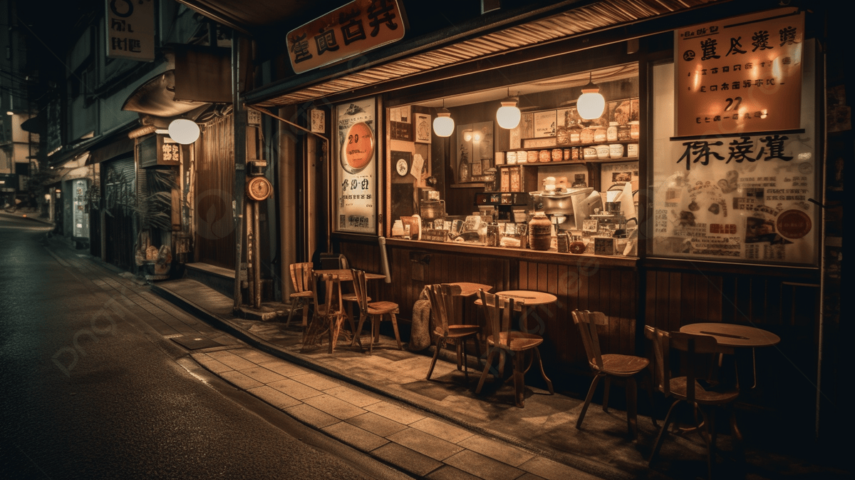 1200x673 Japanese Cafe Wallpaper