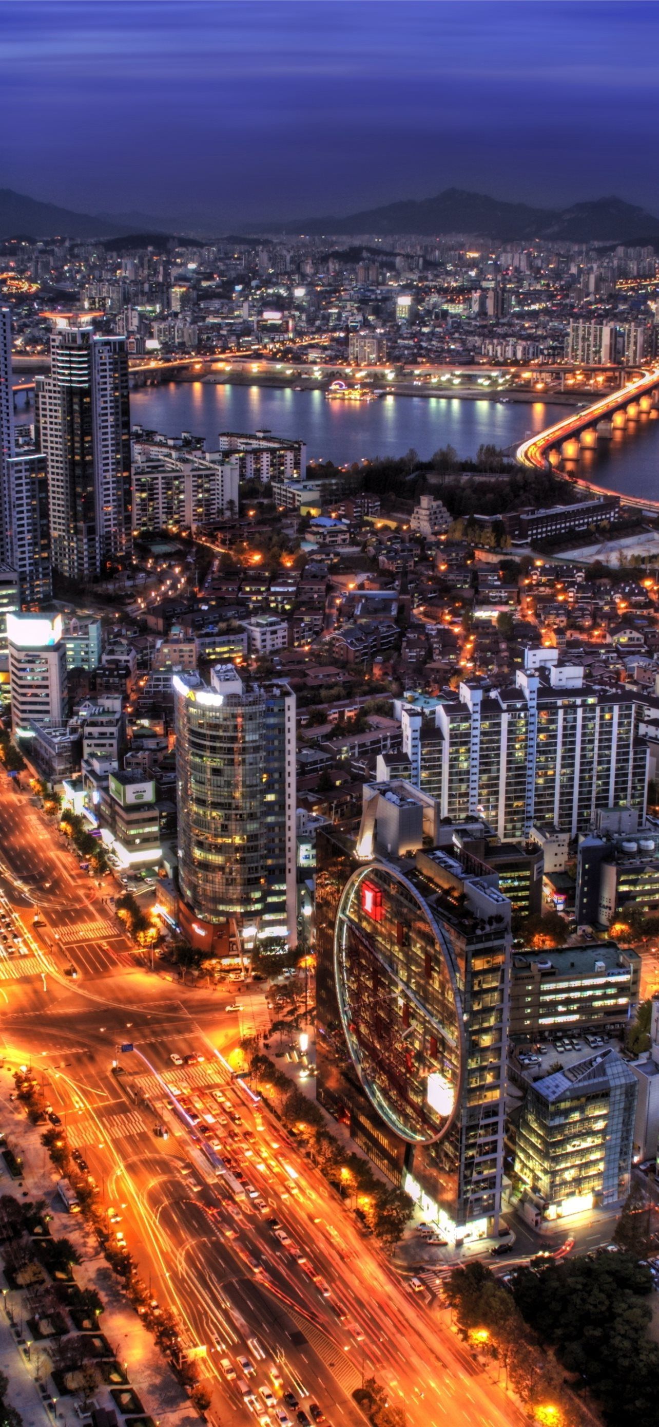 1284x2778 south korea seoul capital city Sony Xperia X XZ Z5. iPhone Wallpaper Free Download
