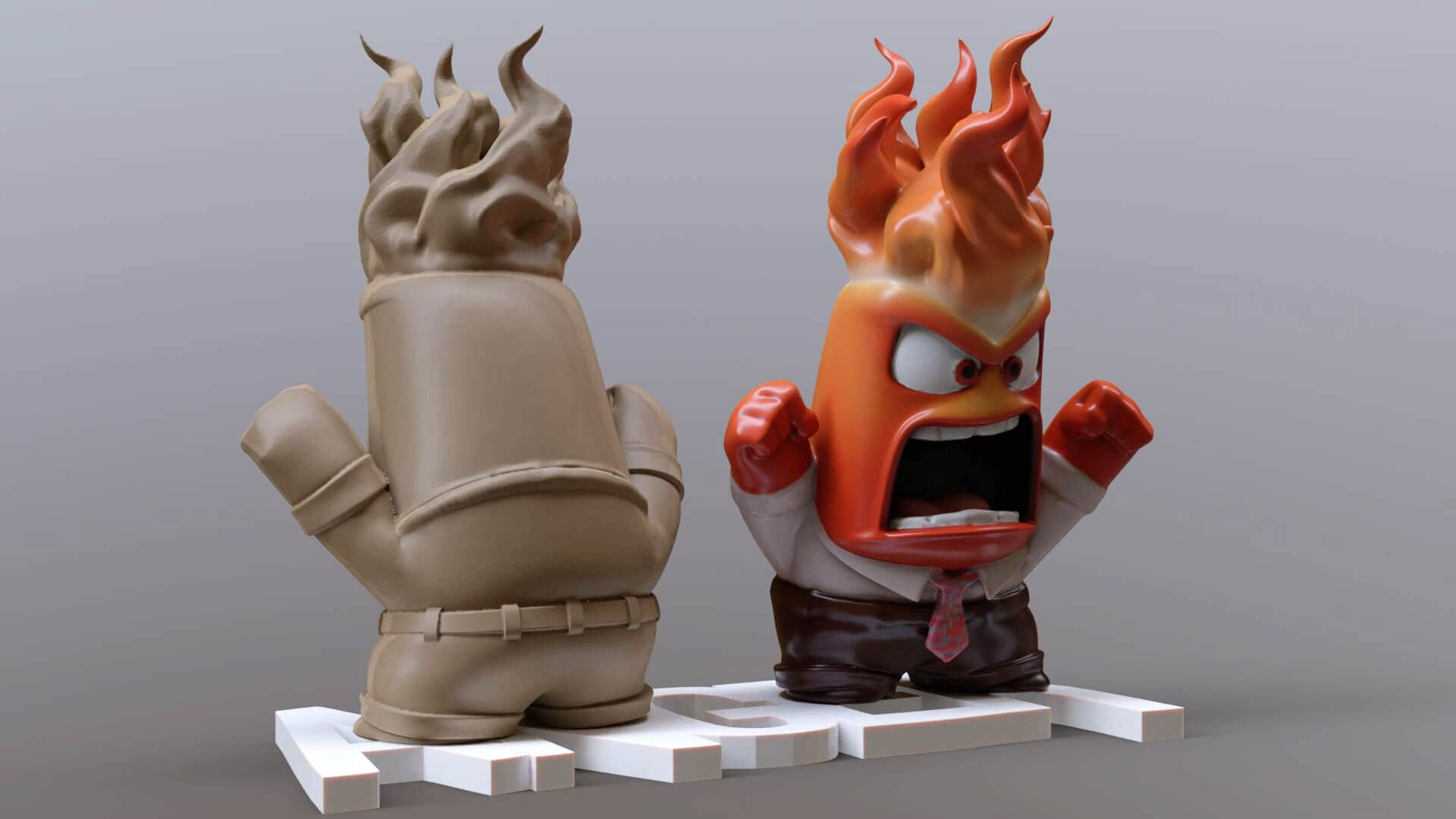 1920x1080 Anger from Inside Out Printable and Renderable