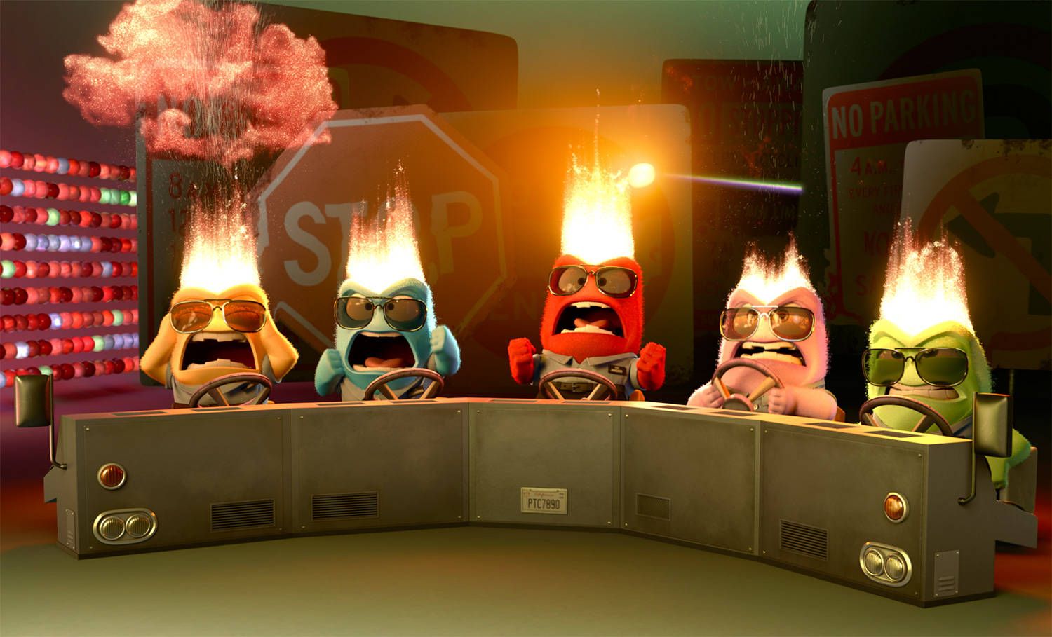 1500x909 Download Anger Inside Out Panel Wallpaper