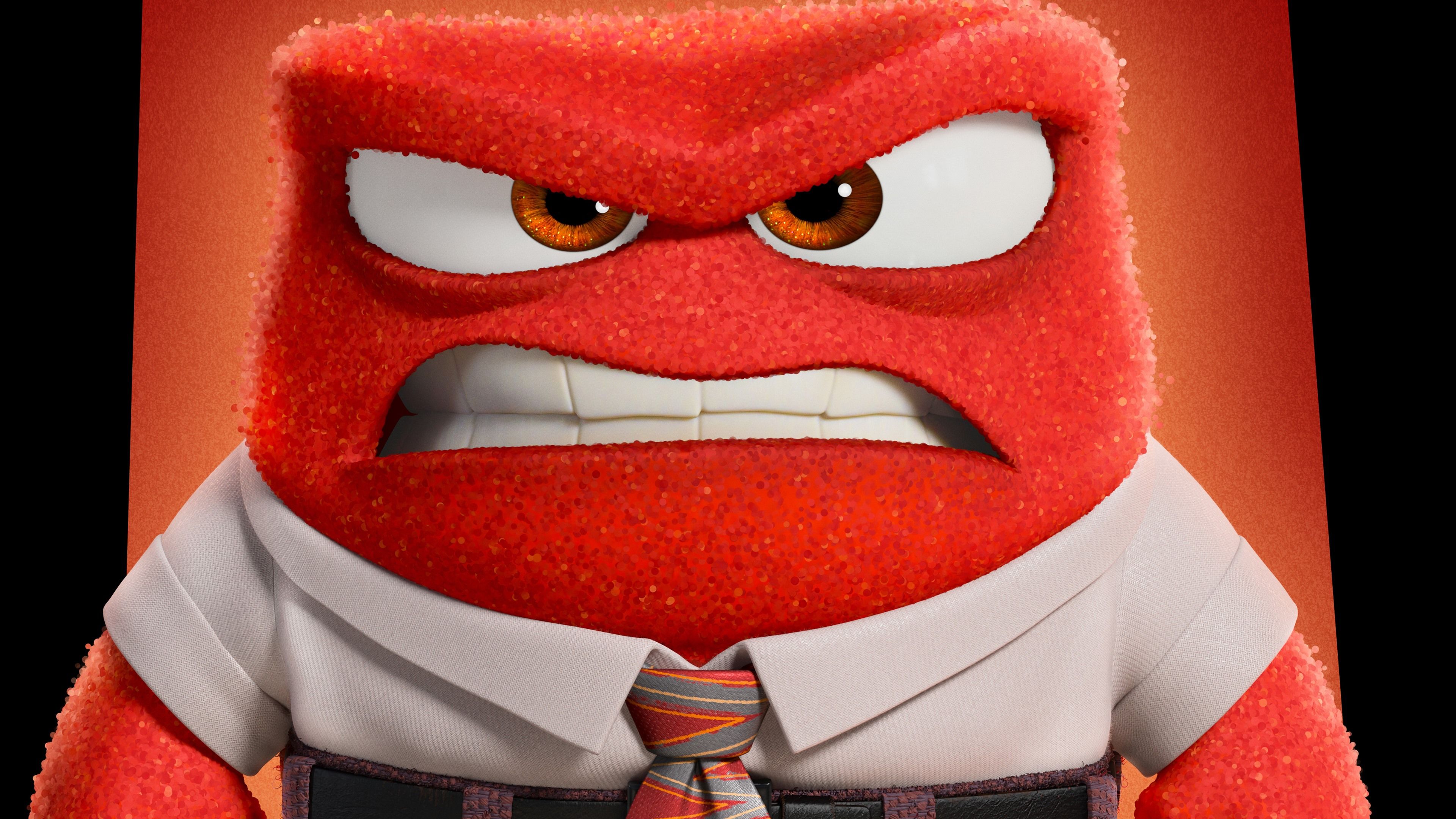 3840x2160 Wallpaper Anger, Inside Out 2 3840x2160 UHD 4K Picture, Image