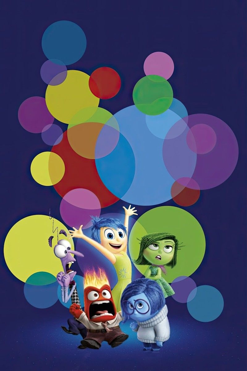 800x1200 Inside Out Movie Poster 11X17 Joy Anger Fear Sadness Disgust Bing Bong