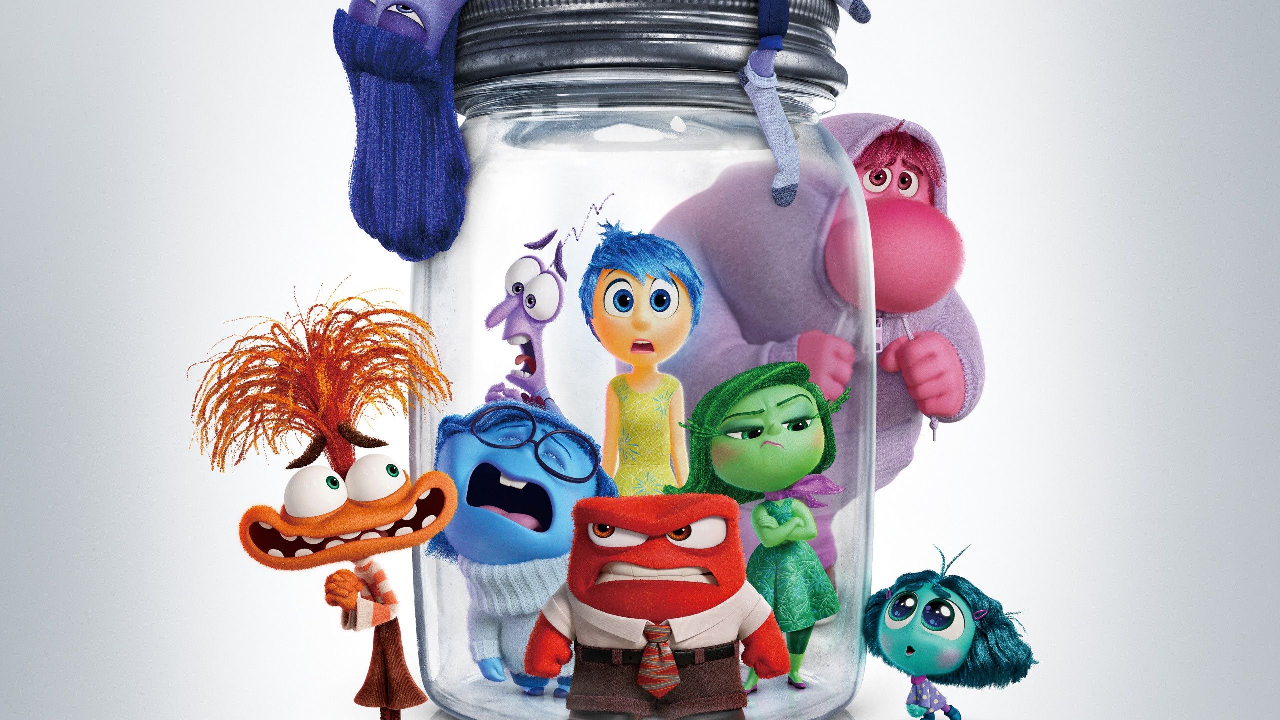 2560x1440 Inside Out 2 Characters High Definition Wallpaper