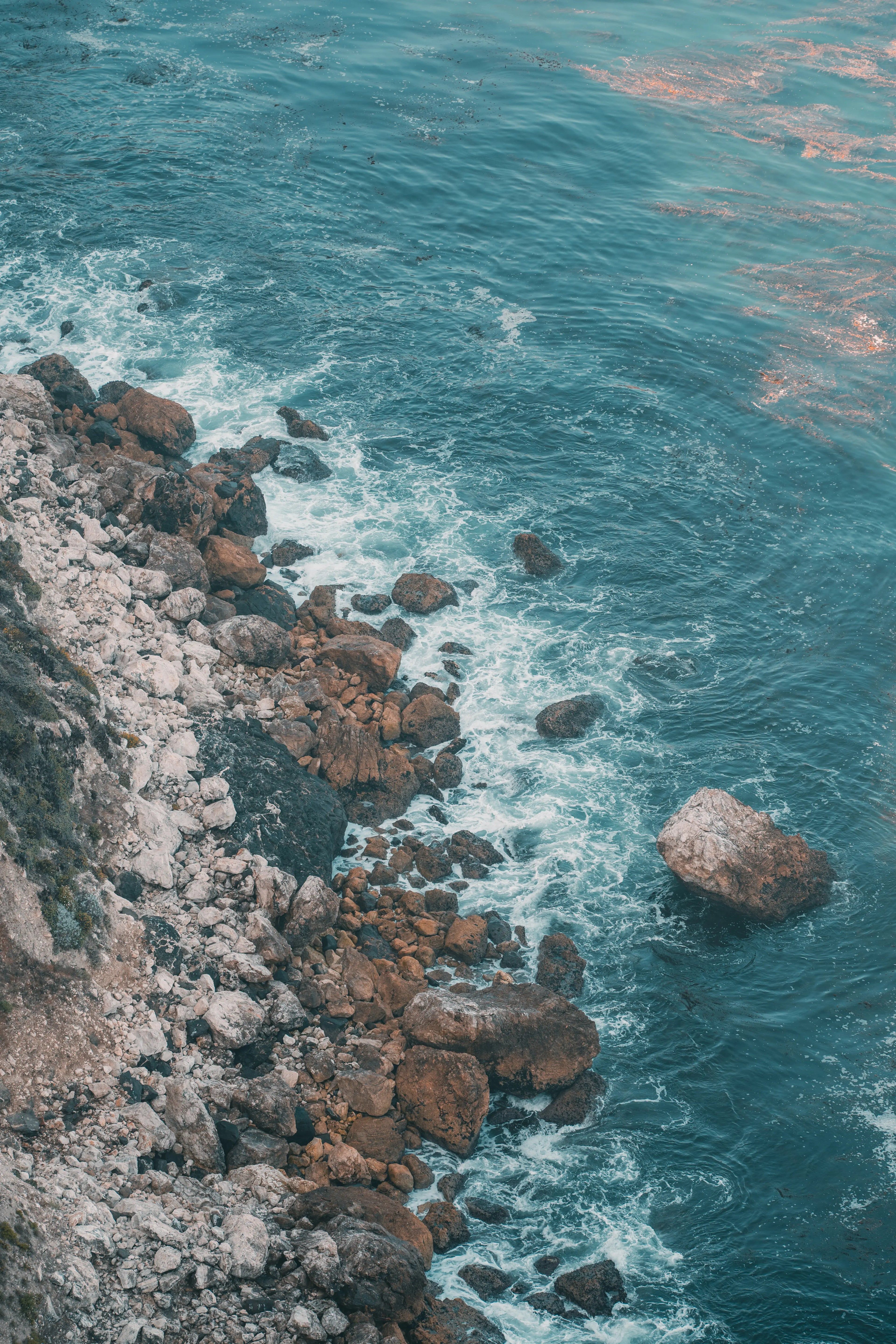 3840x5760 Santa Cruz Island Cliff Print. Channel Islands National Park