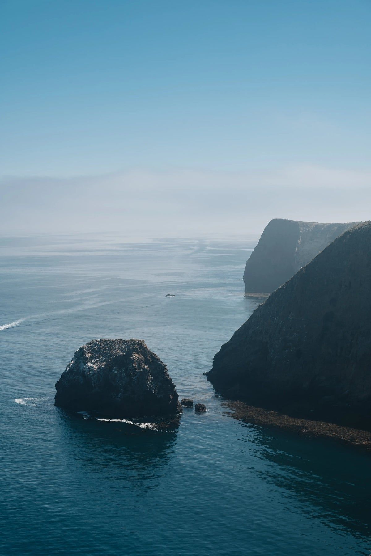 1200x1800 Santa Cruz Island Cliffs Poster. Channel Islands National Park