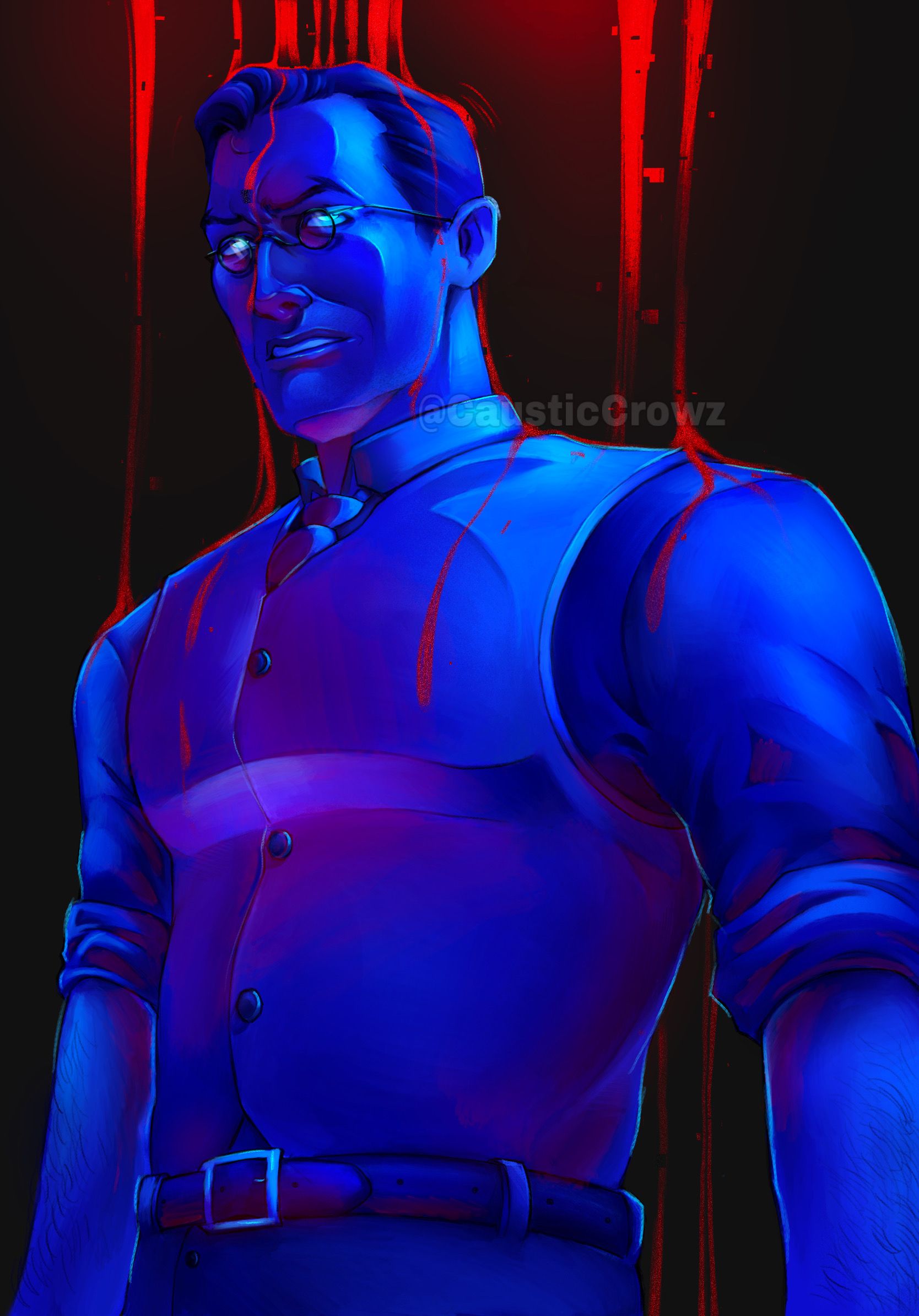 1668x2388 Medic Emesis Blue by CausticCrowz on Newgrounds