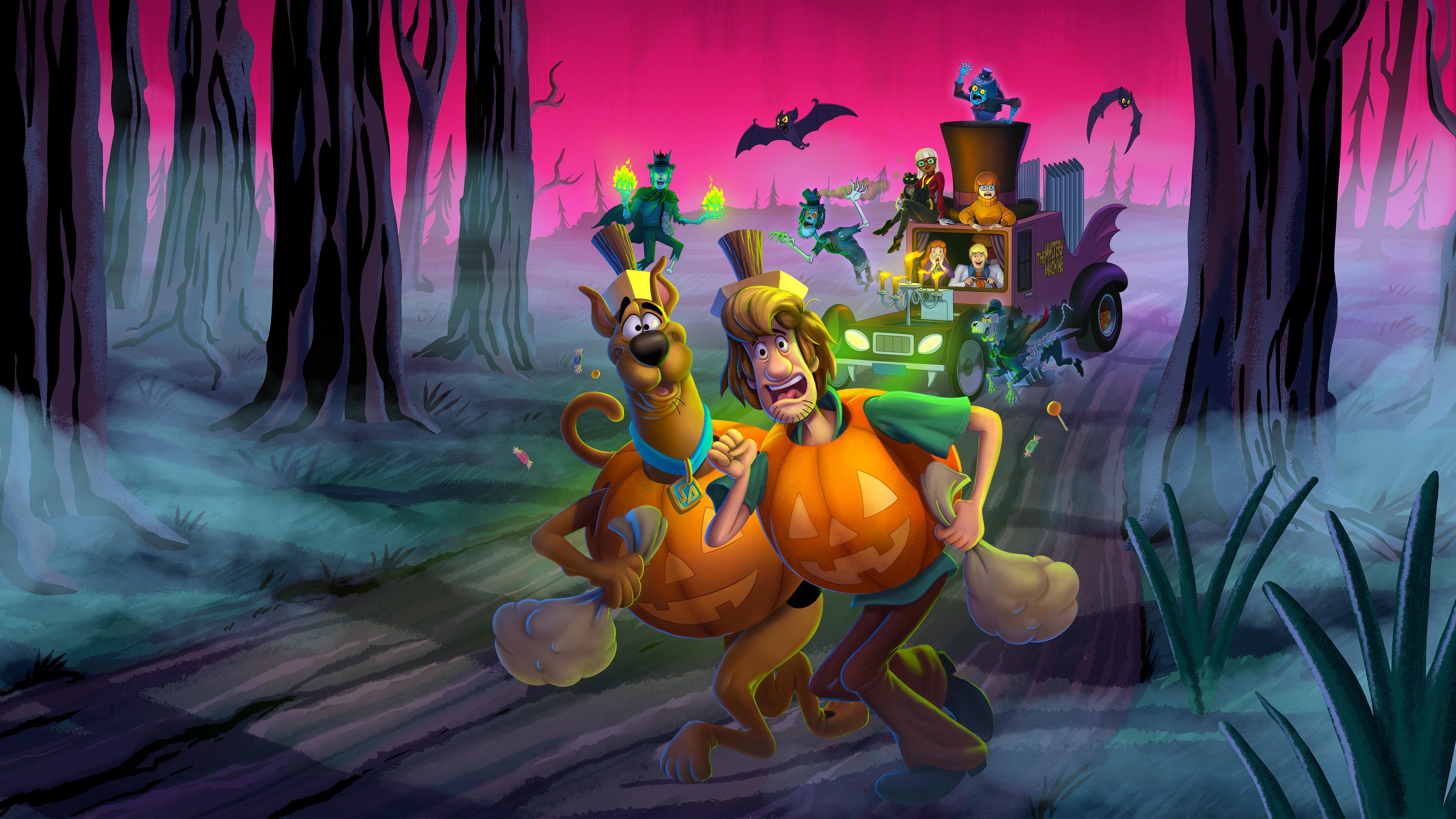 3840x2160 Scooby Doo Halloween Wallpaper