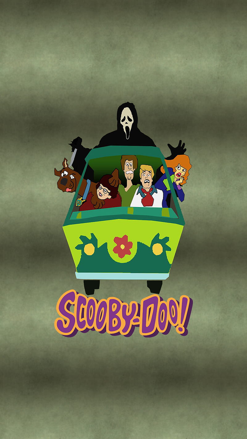800x1423 Scooby Doo, comic, doo mystery van, new, scooby, tv show, van, HD phone wallpaper
