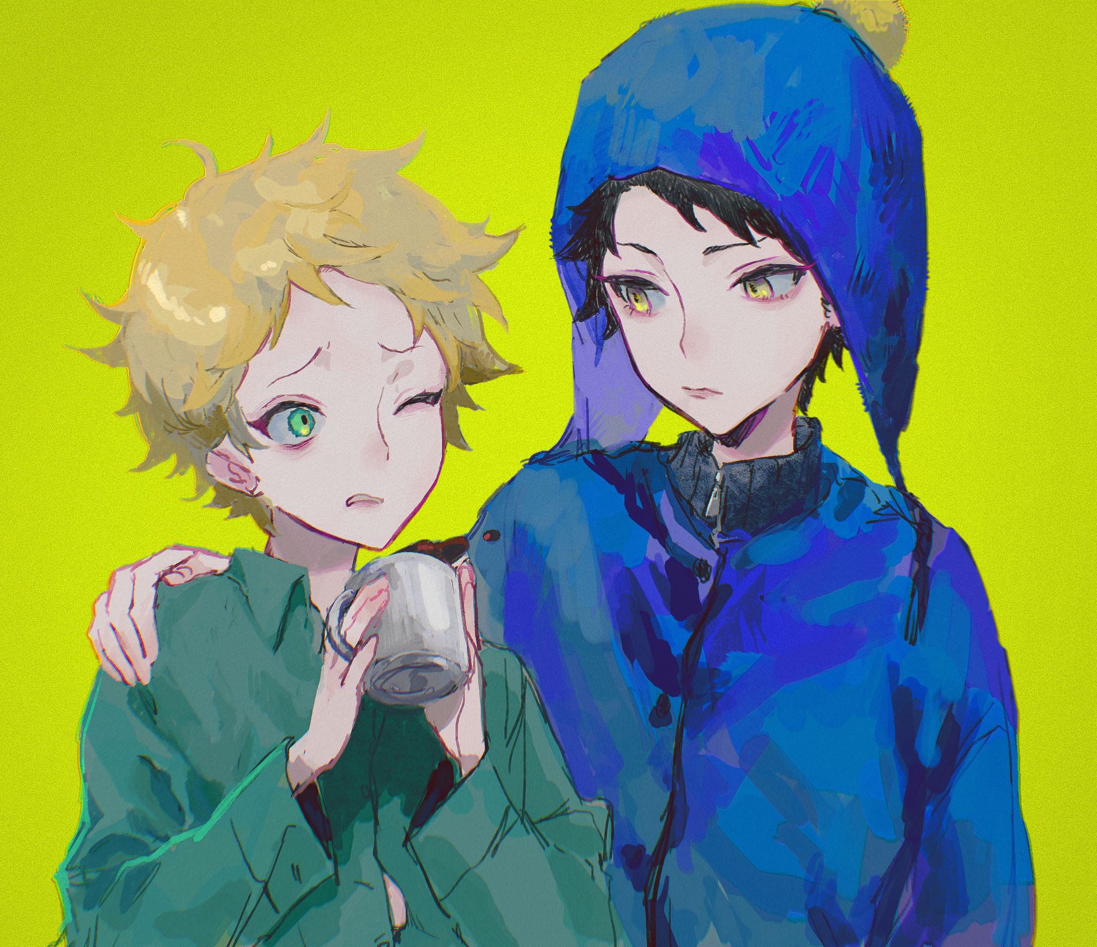 2206x1904 Desktop wallpaper: Craig Tucker, Tv Show, South Park, Tweek Tweak 4K free download for PC. 513546