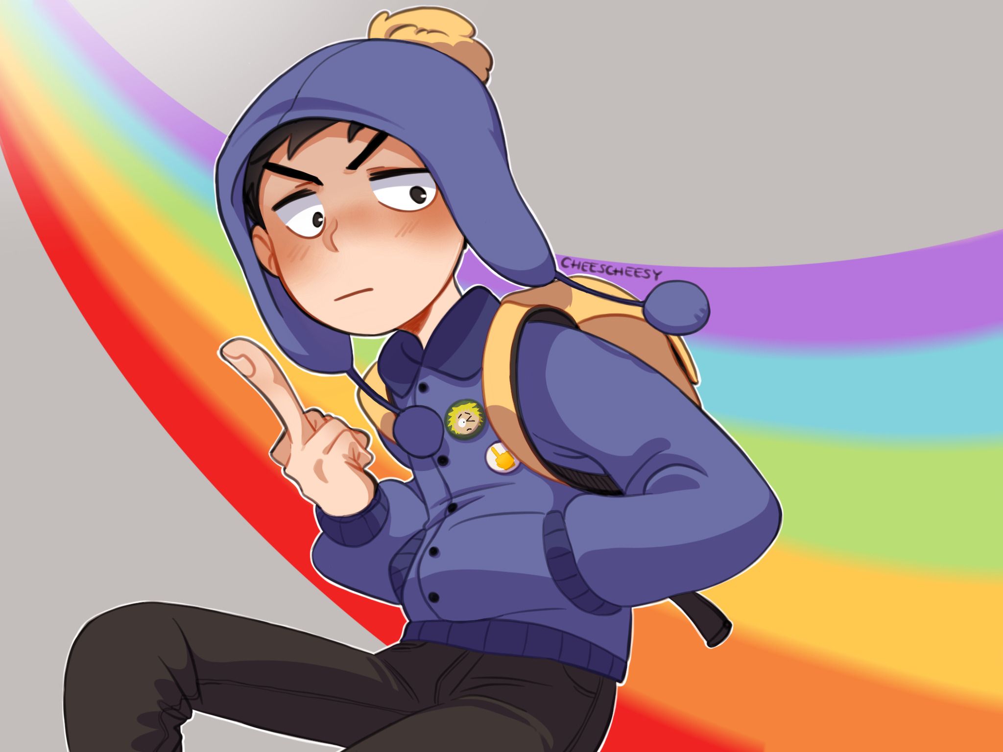 2048x1536 a redraw of my first ever creek fanart