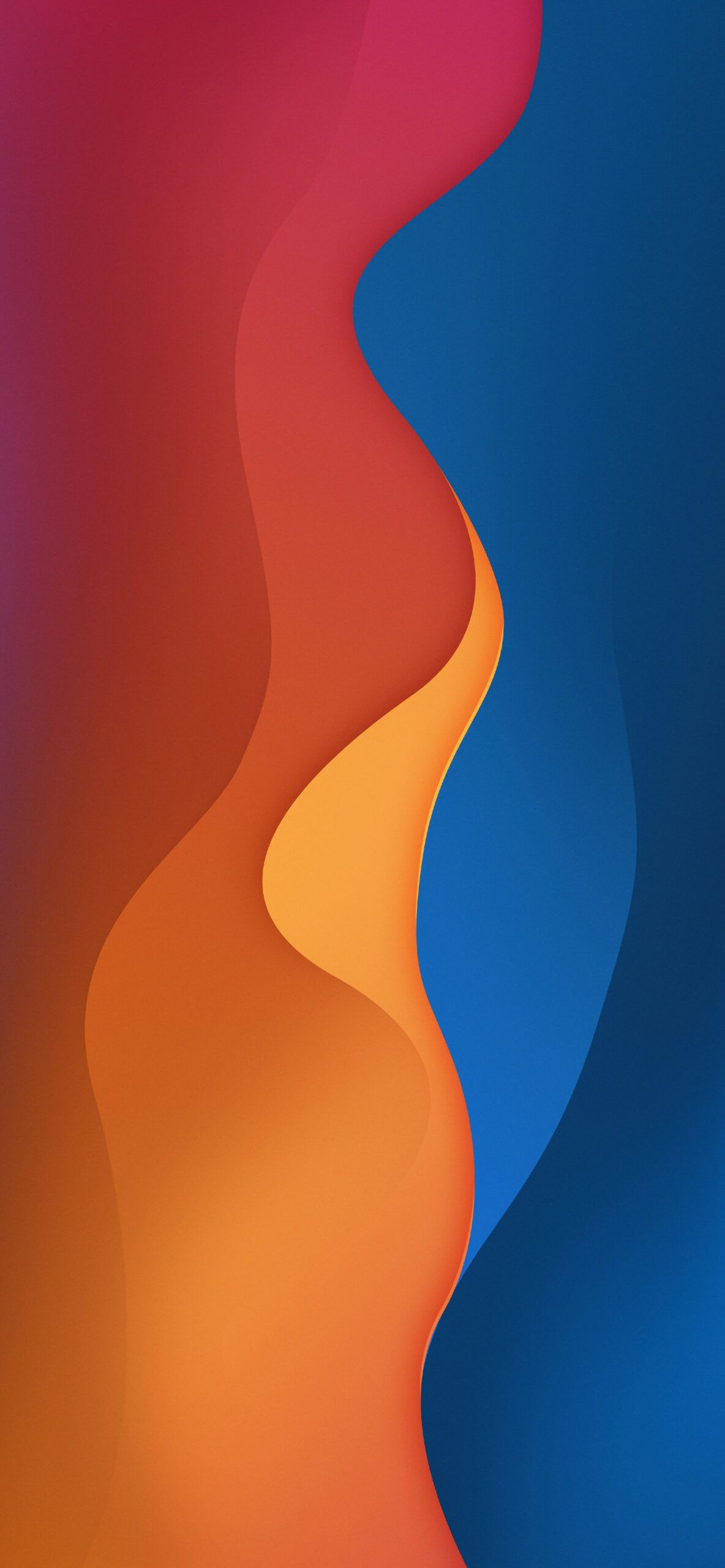 1184x2560 Shapes Wallpaper for iPhone Pro Max, X, 6