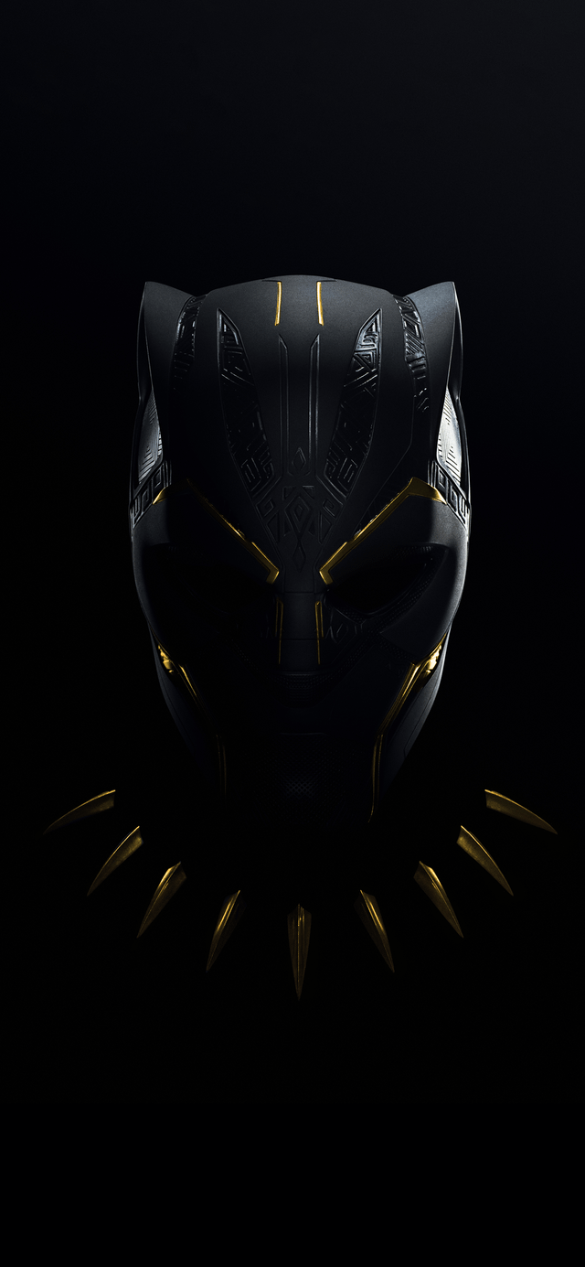 640x1385 Black Panther Wakanda Forever Mobile Phone Wallpaper